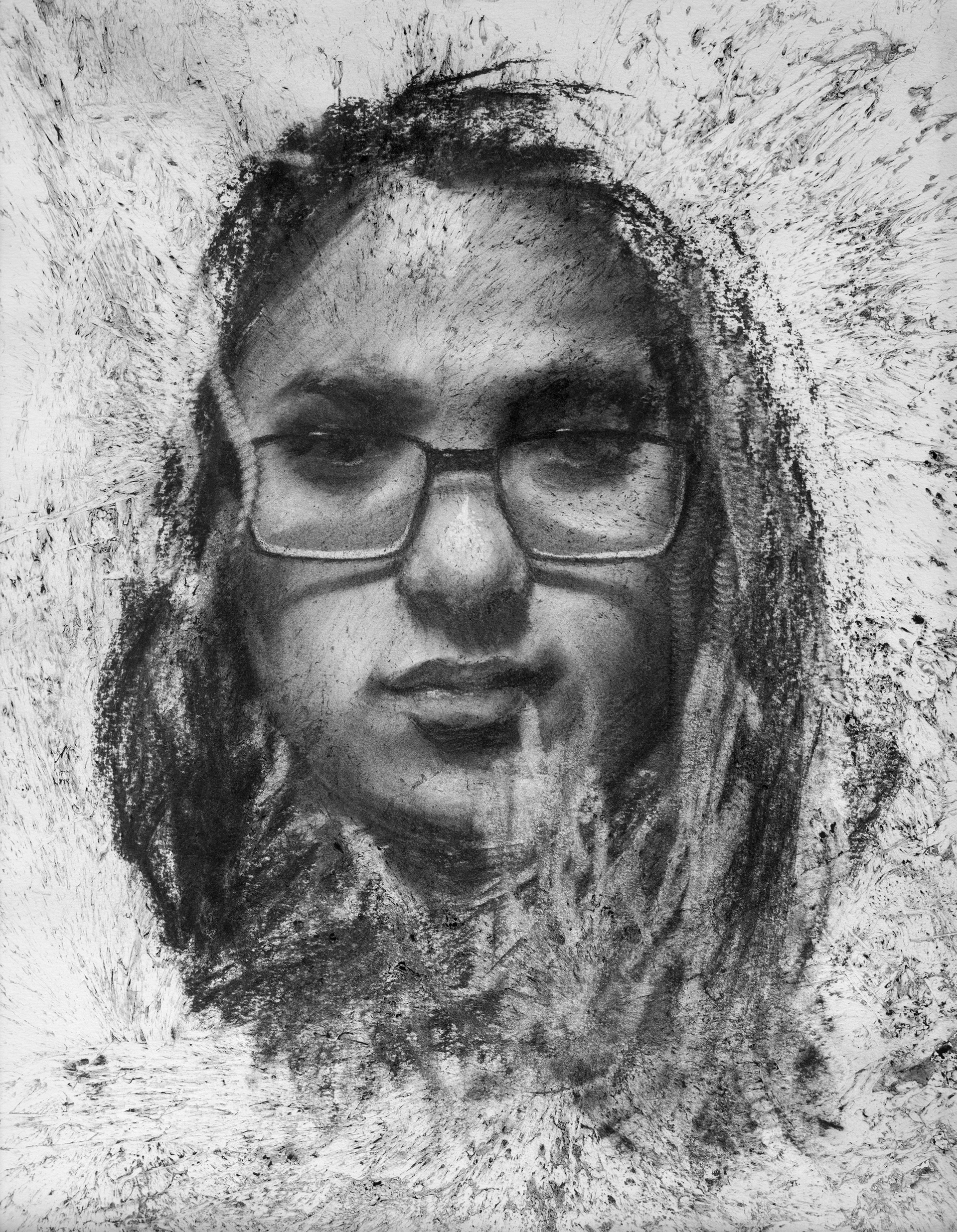 Untitled 14, Rio Grande on Paper