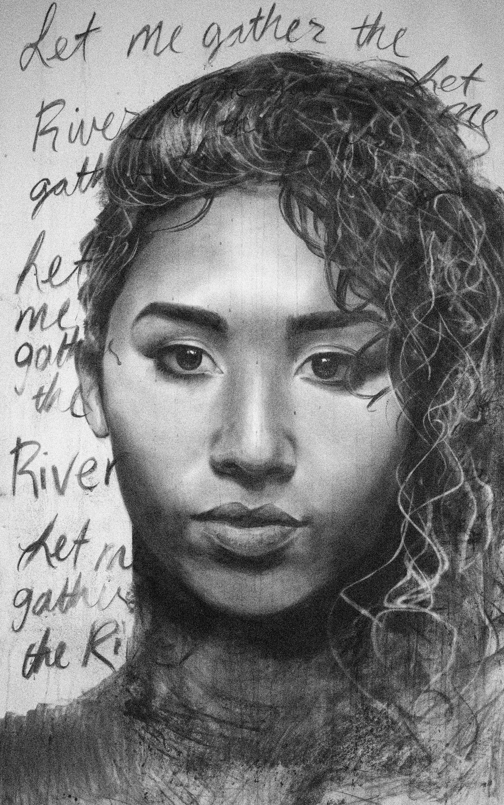 Let Me Gather the River, Rio Grande on Paper