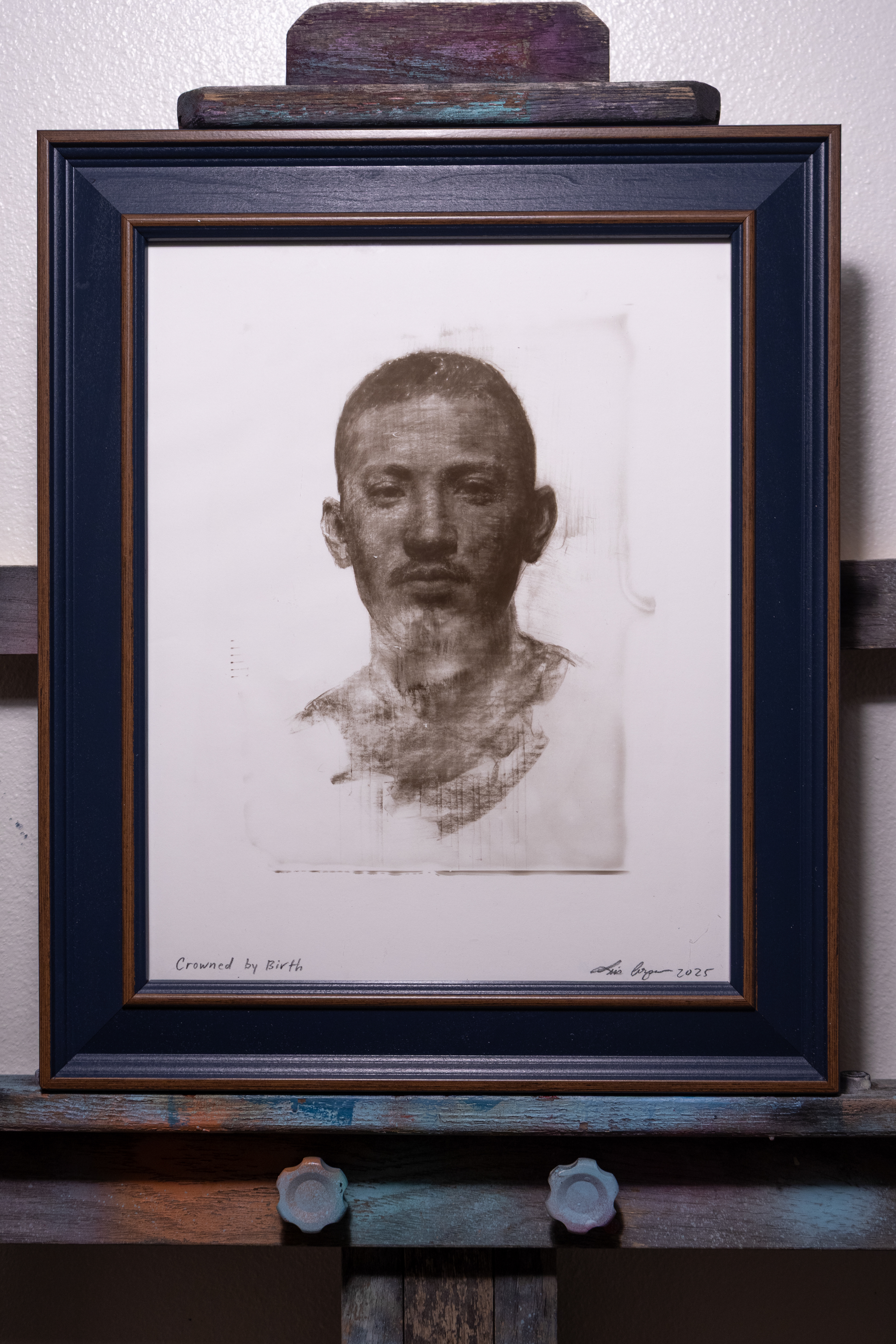 Crowned by Birth, 14" X 11", 2025