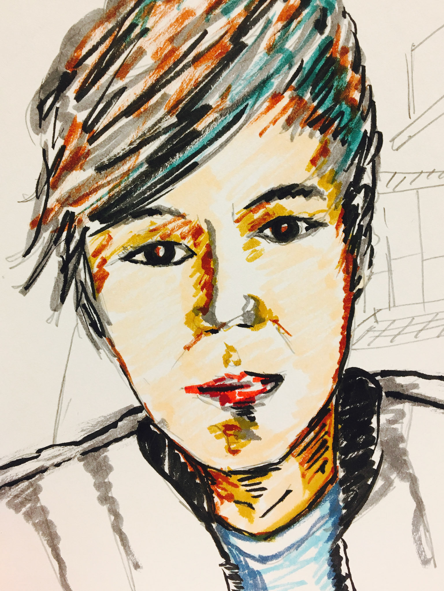 Col: Self - portrait