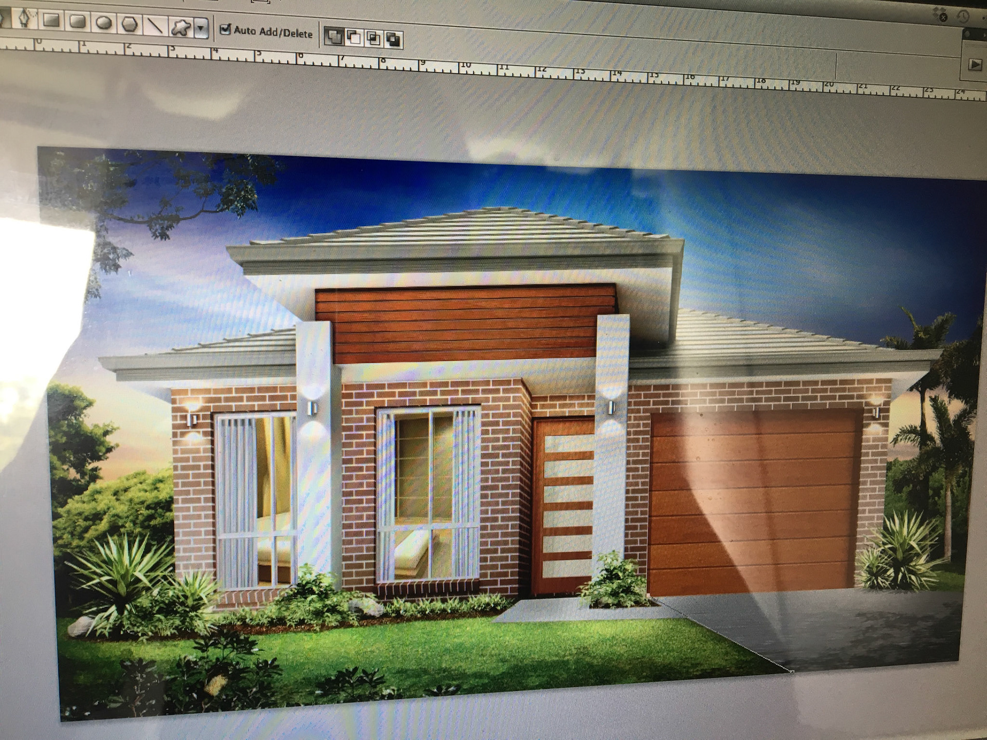 3D modelling drawing