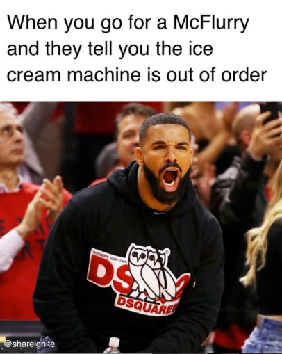 Don't take the chance on the ice cream machine at McDonalds... get a cone you can count on! 🍦 There are tons of fun ice cream shops across the city, and even a few of the best ones right around campus. Celebrate the inevitable Raptors win tonight with your favourite scoop from one of our picks at the link in bio! #goraptors #wethenorth 🏀