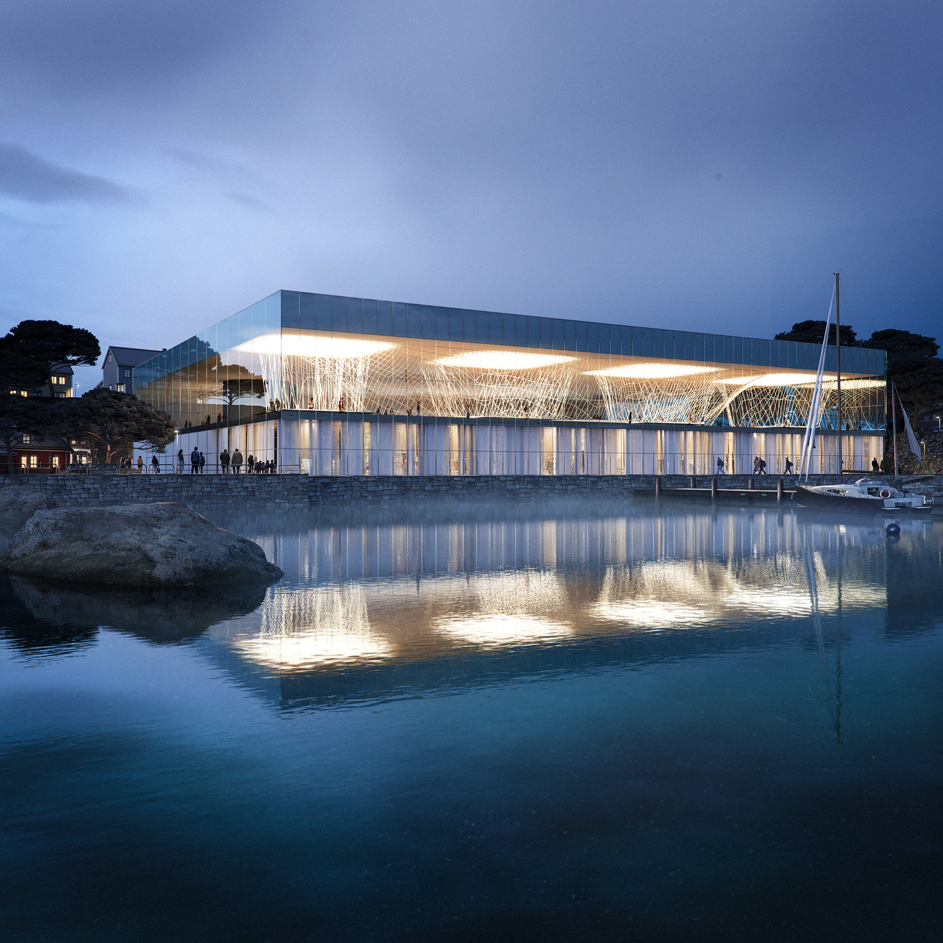 Waterfront (Entwurf und 3d Visualisierung)