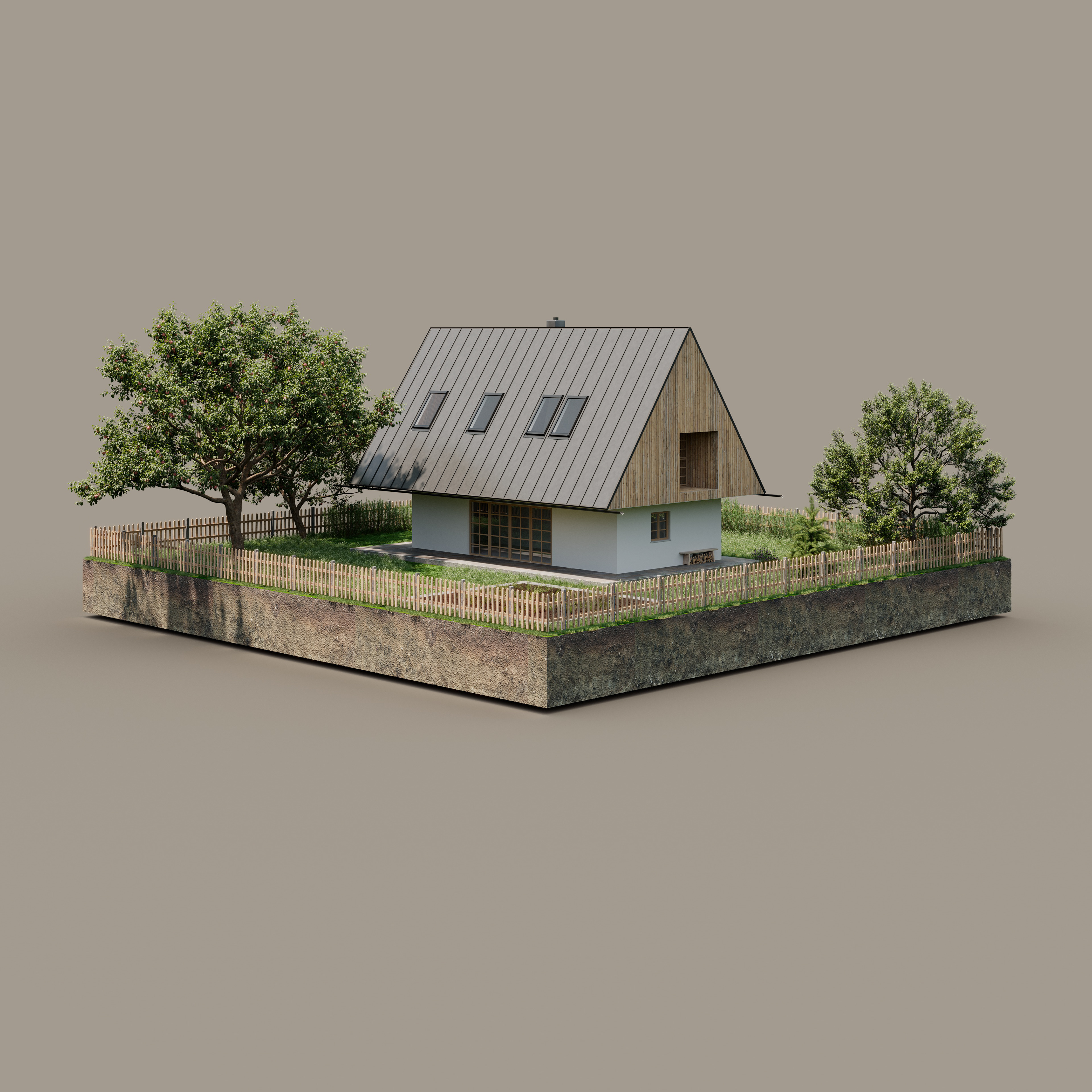 Am Feld (Entwurf und 3D Visualisierung)