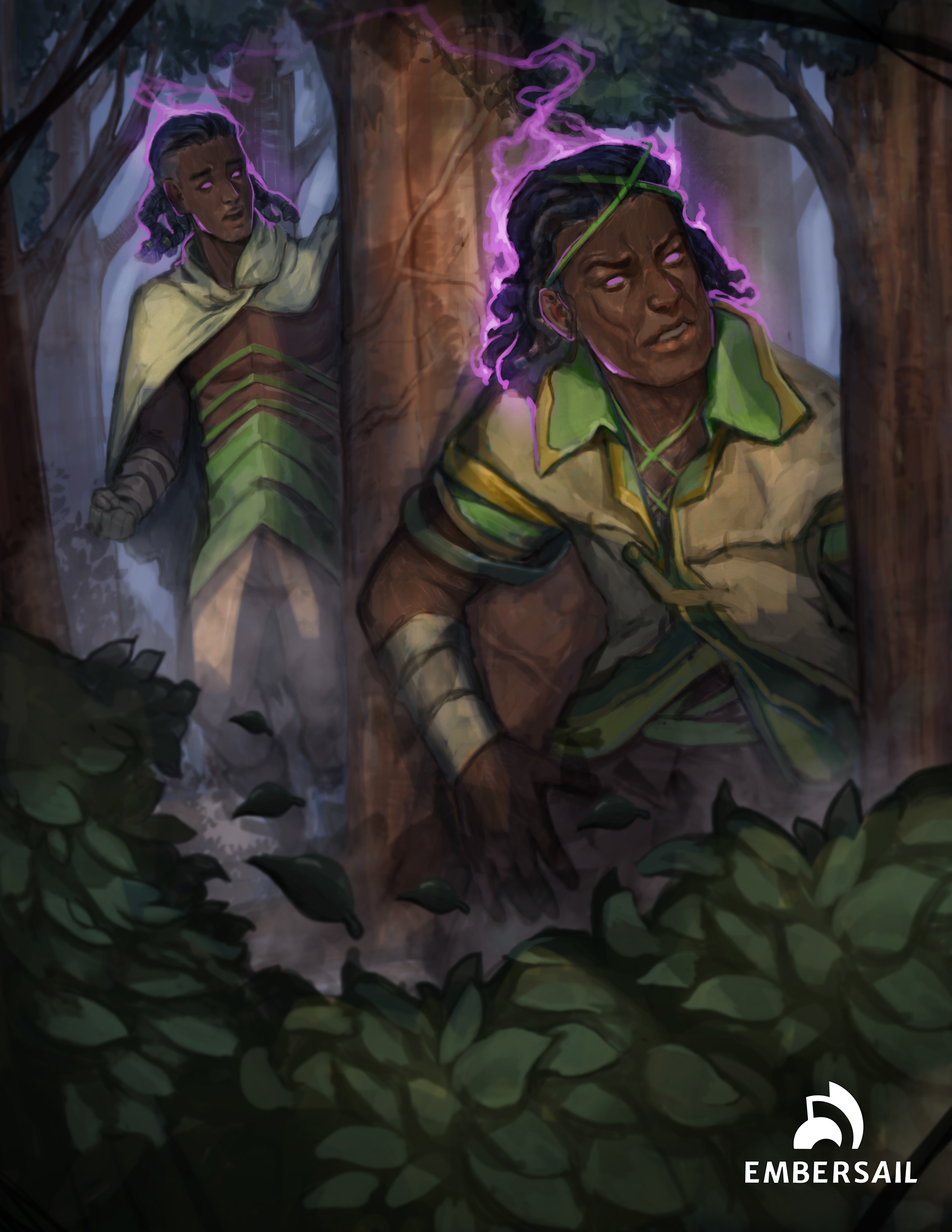 timawa psychics using abilities to talk while stealthily staking enemy
