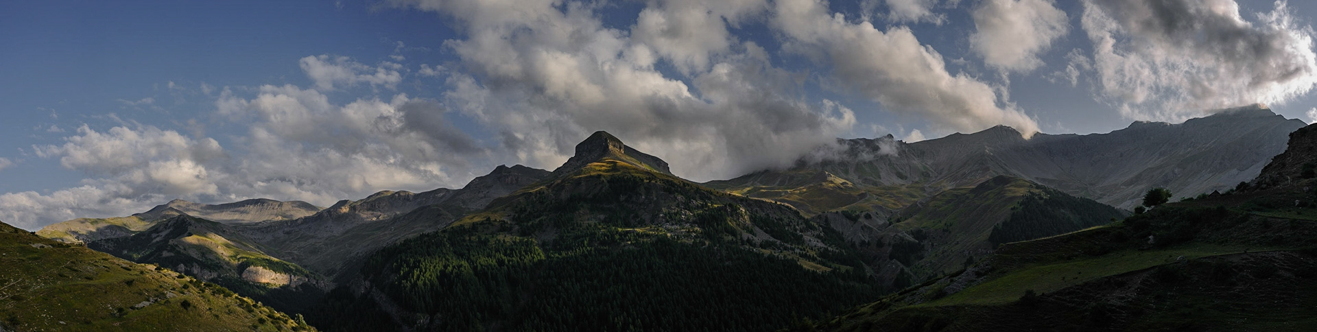 Mercantour, Vallée de la Roya après l'orage - Aout 2019