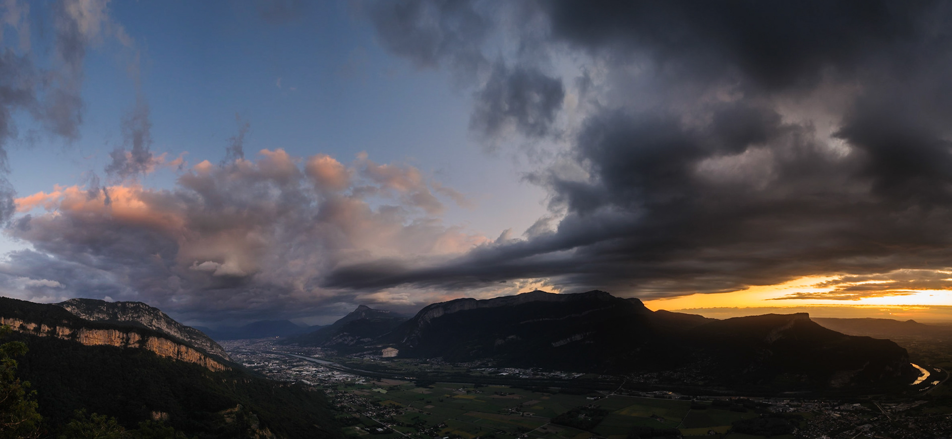 Belvédère du Chalais, Chartreuse - Vue sur le Vercors - Septembre 2019