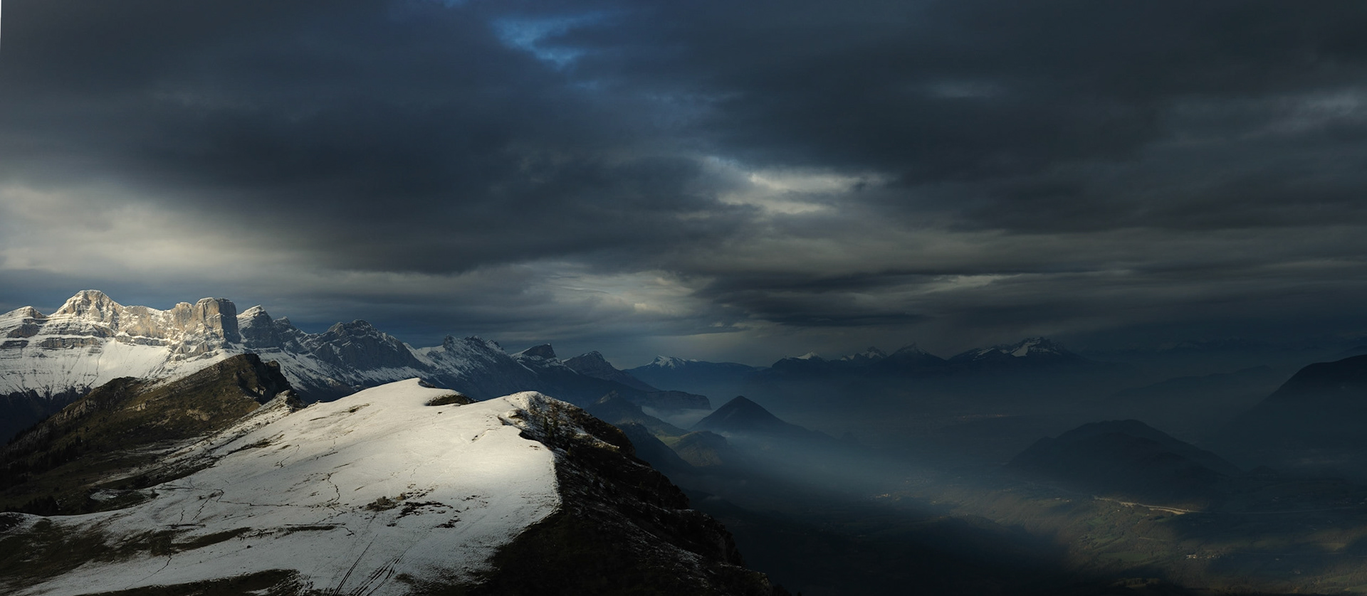 Rocher du Baconnet, gresse en Vercors - Vercors, Novembre 2019