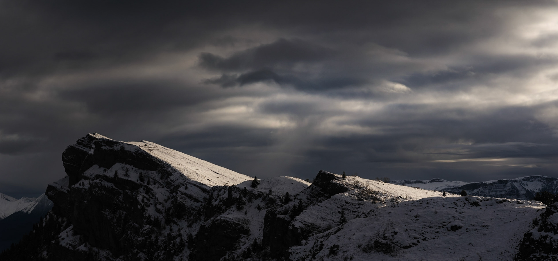 Rocher du Baconnet, gresse en Vercors - Vercors, Novembre 2019