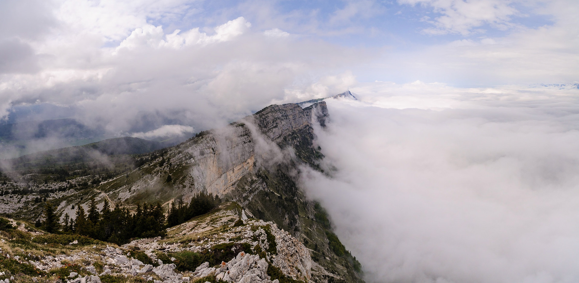 Depuis le Pic Saint Michel, Vercors - Mai 2020