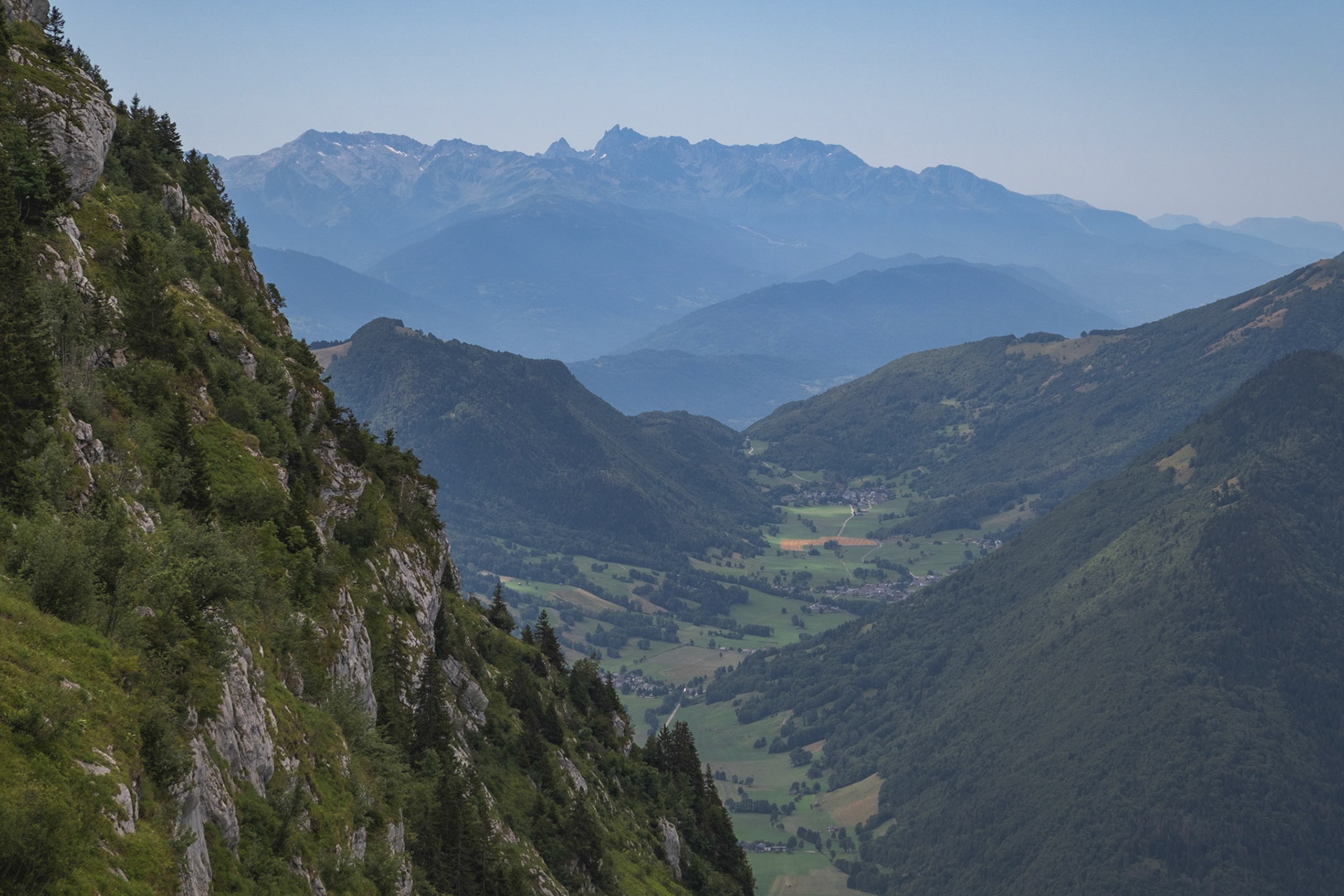 Vue vers Doucy