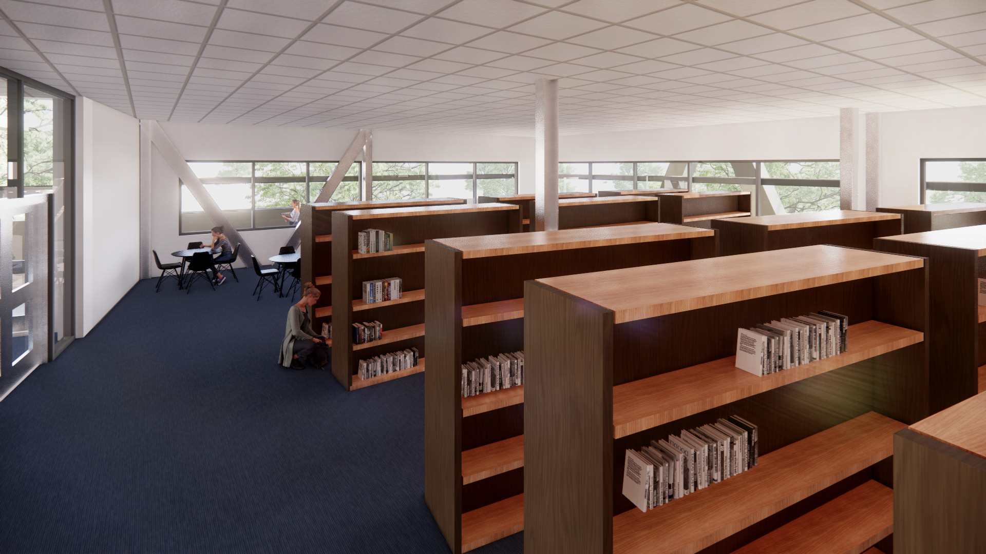RENDER | FLOOR 2 | LIBRARY