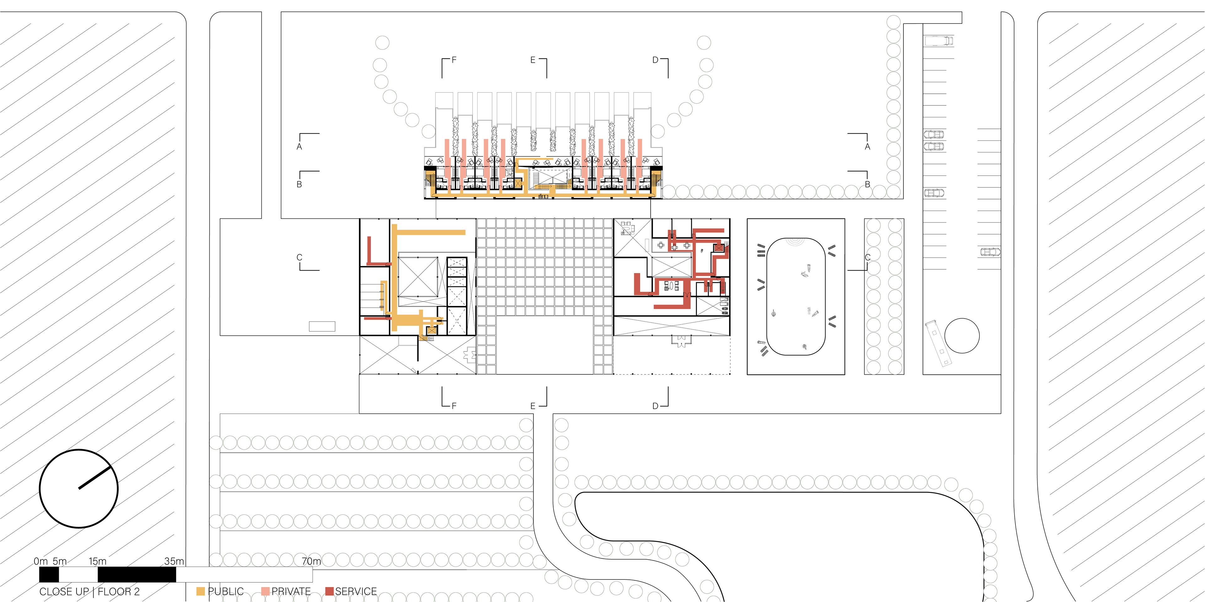 CIRCULATION PLAN FLOOR 2