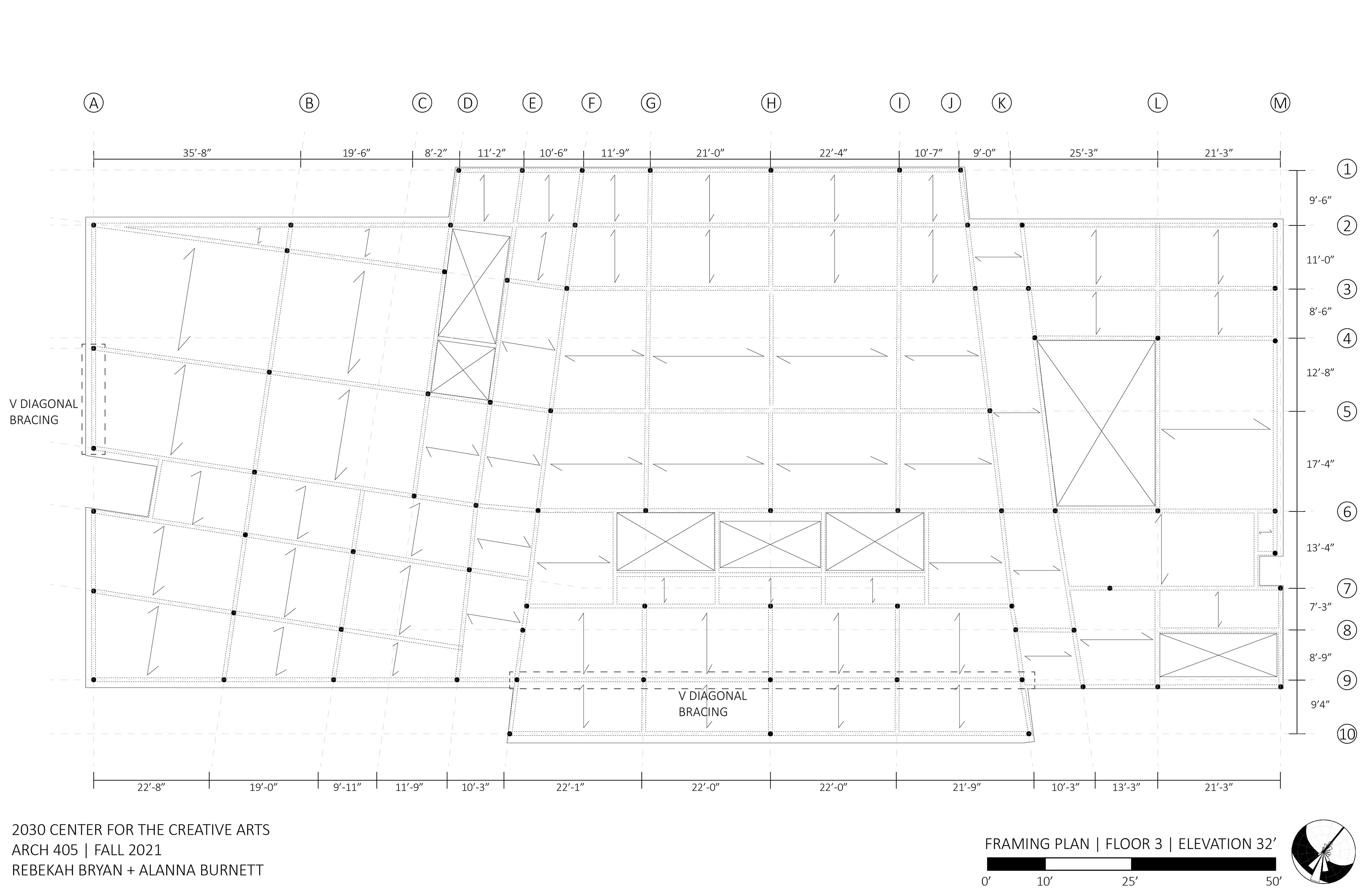 FRAMING PLAN | FLOOR 3
