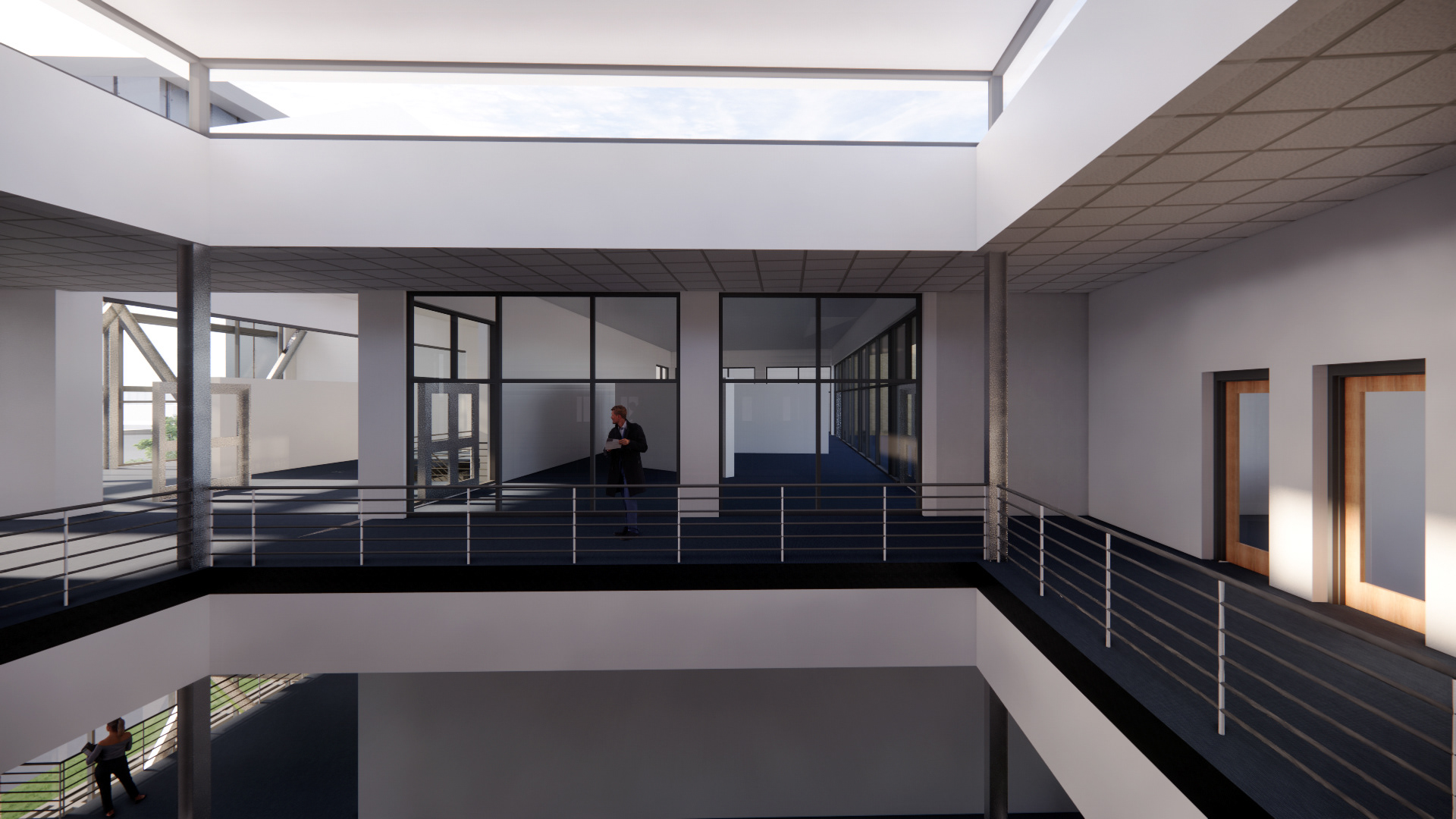 RENDER | FLOOR 3 | ADMIN ATRIUM