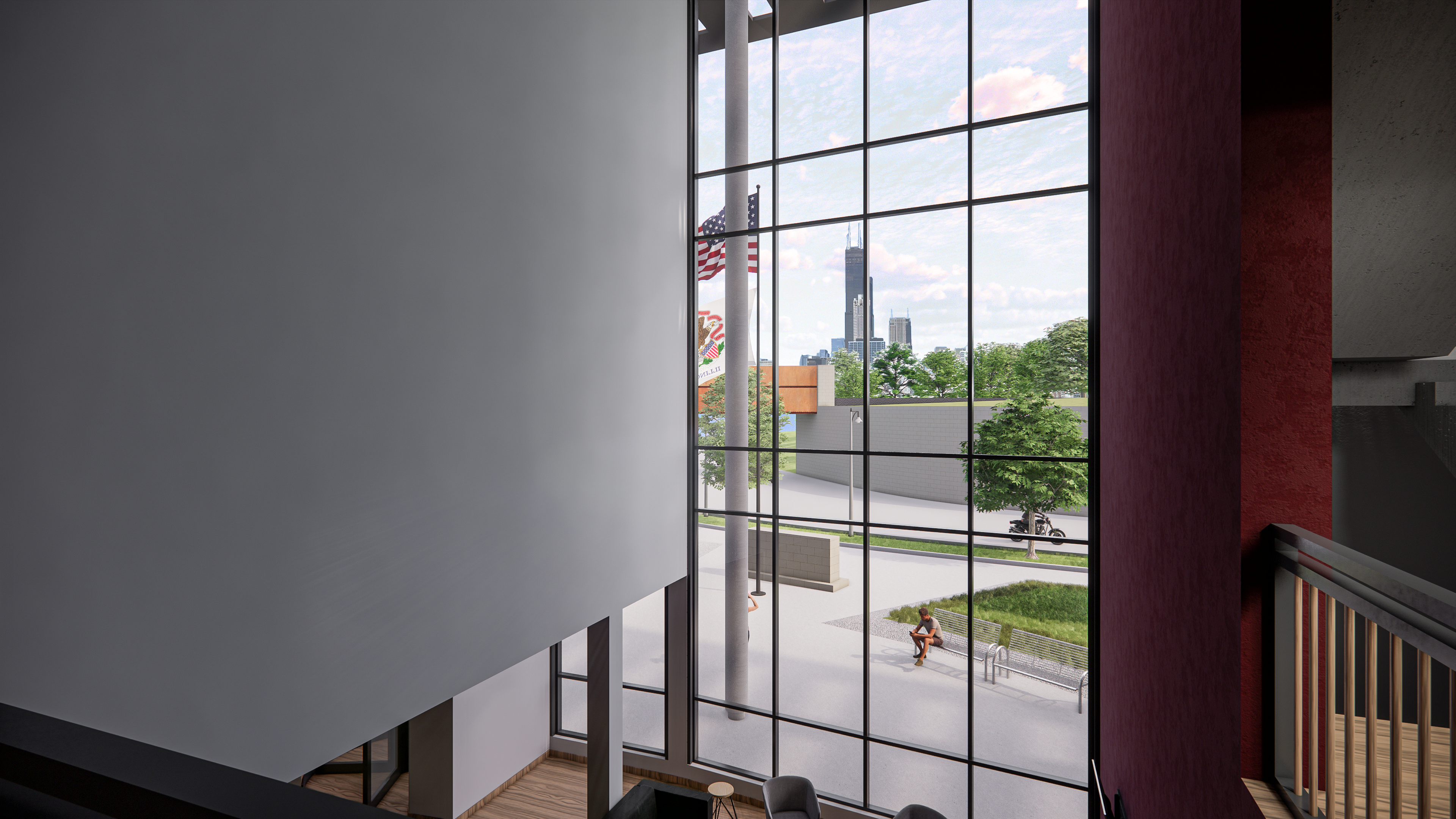 Atrium to City
