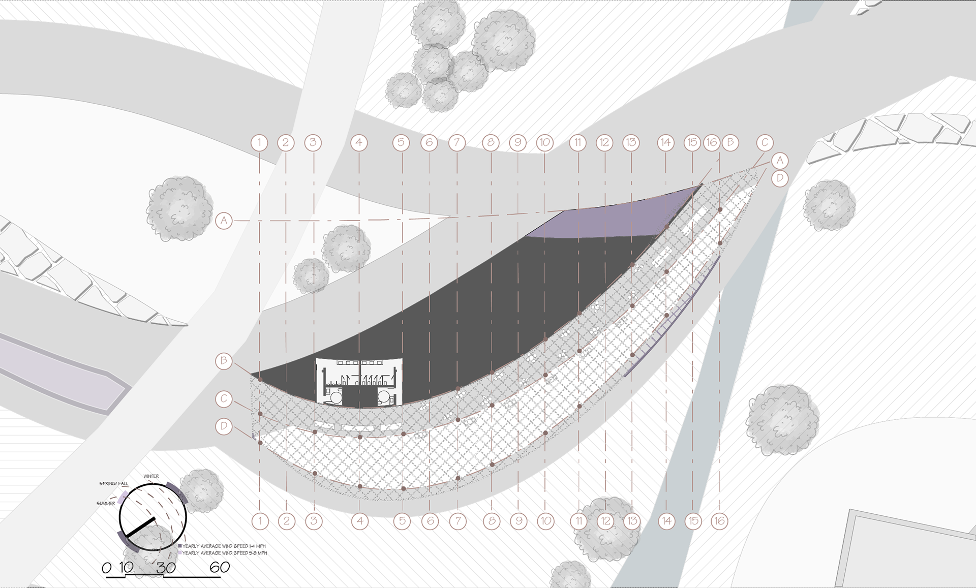 NORTH PAVILION STRUCTURE PLAN