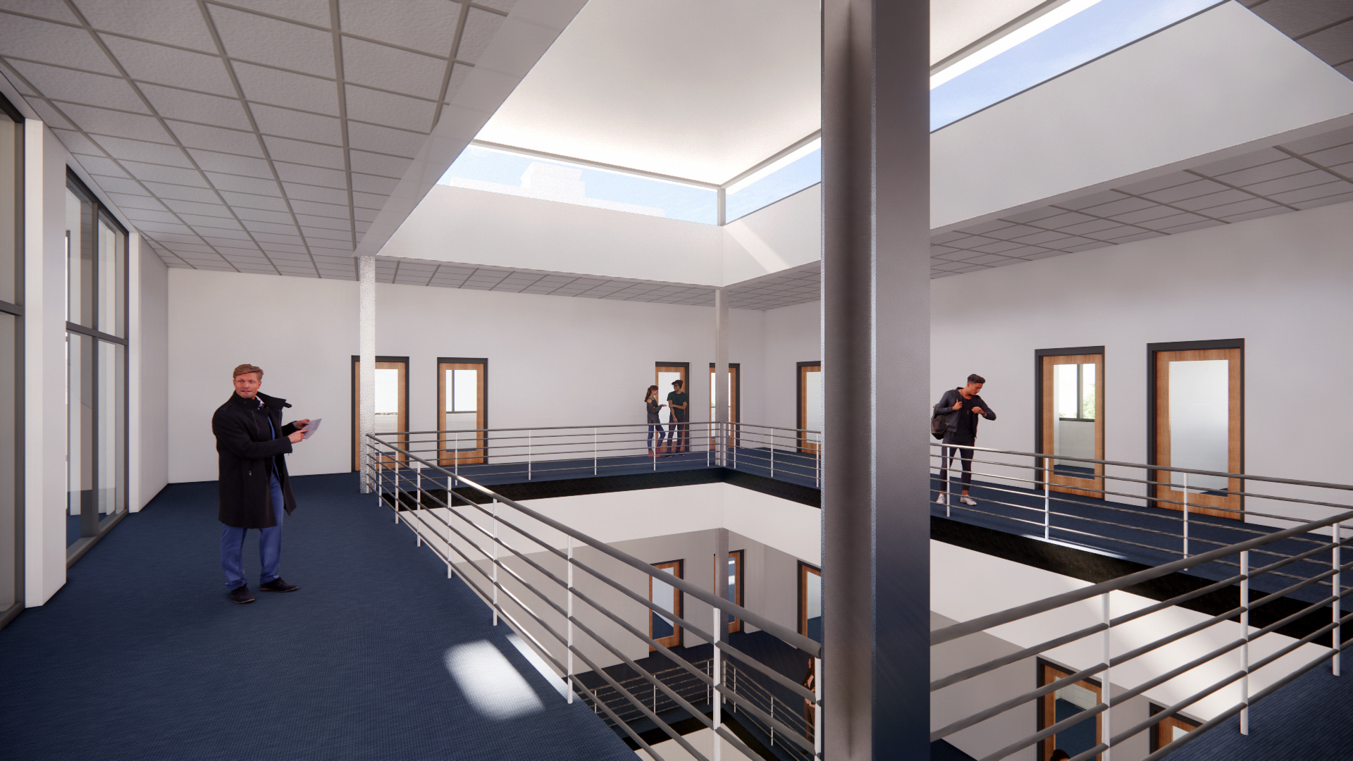 RENDER | FLOOR 3 | ADMIN ATRIUM