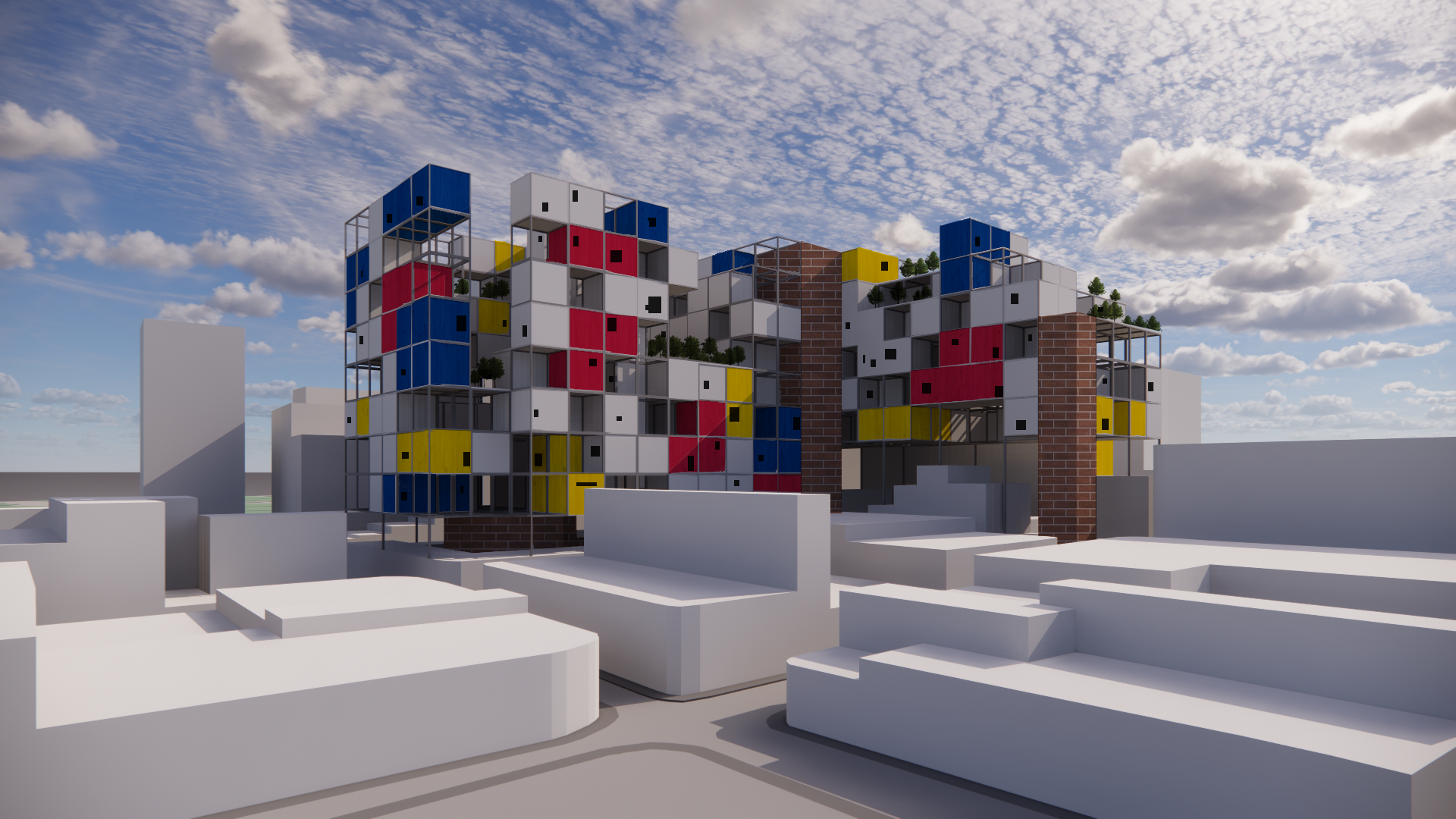 Collage Render