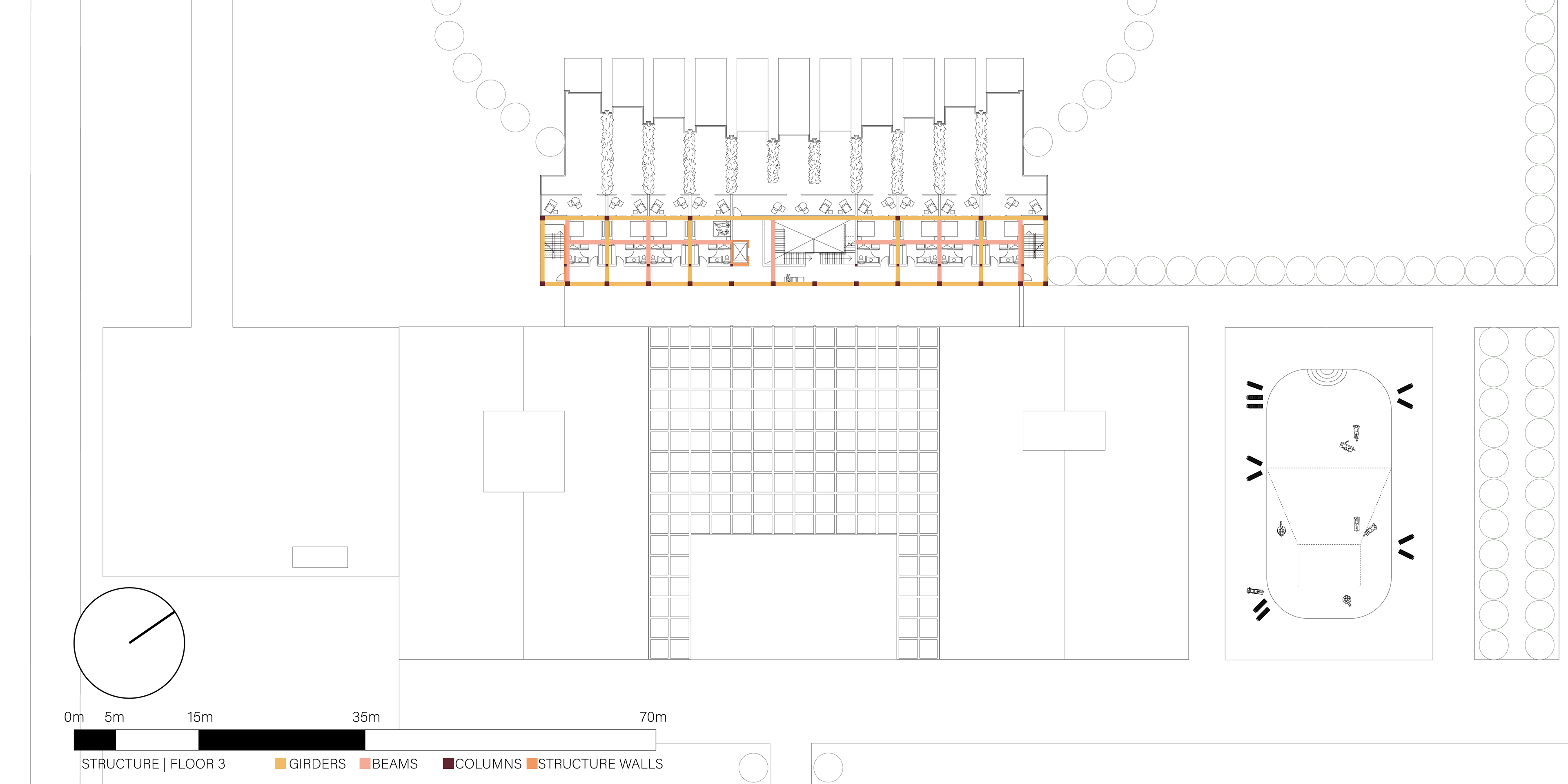 STRUCTURE PLAN FLOOR 3