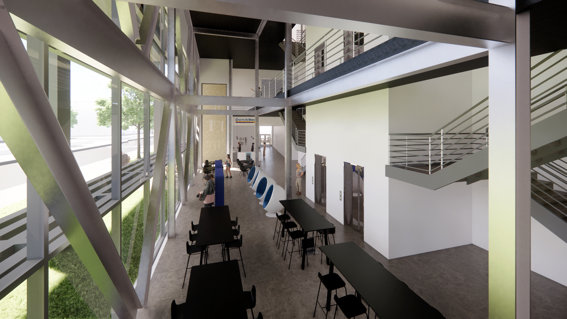 RENDER | FLOOR 1 | ATRIUM