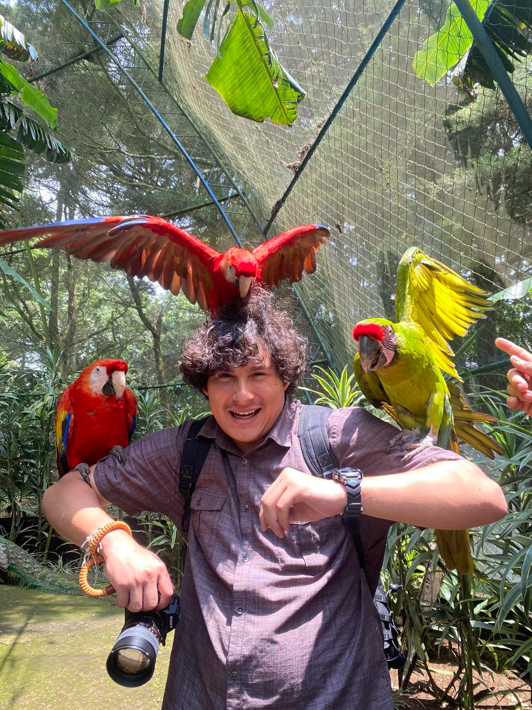 traveling El Salvador led me to some tourist spots filled of birds