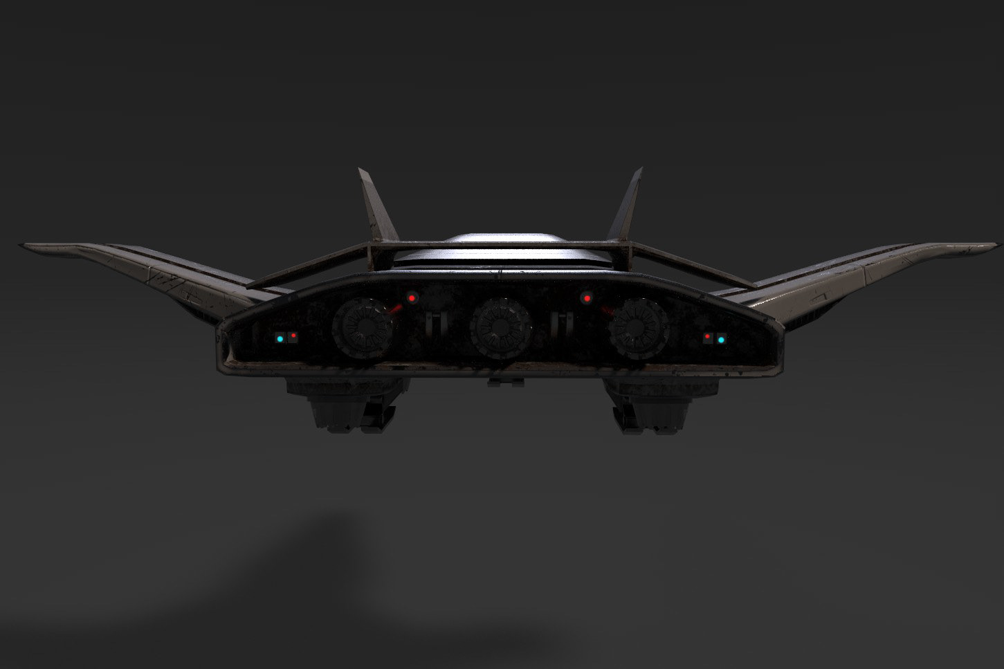 spaceship back