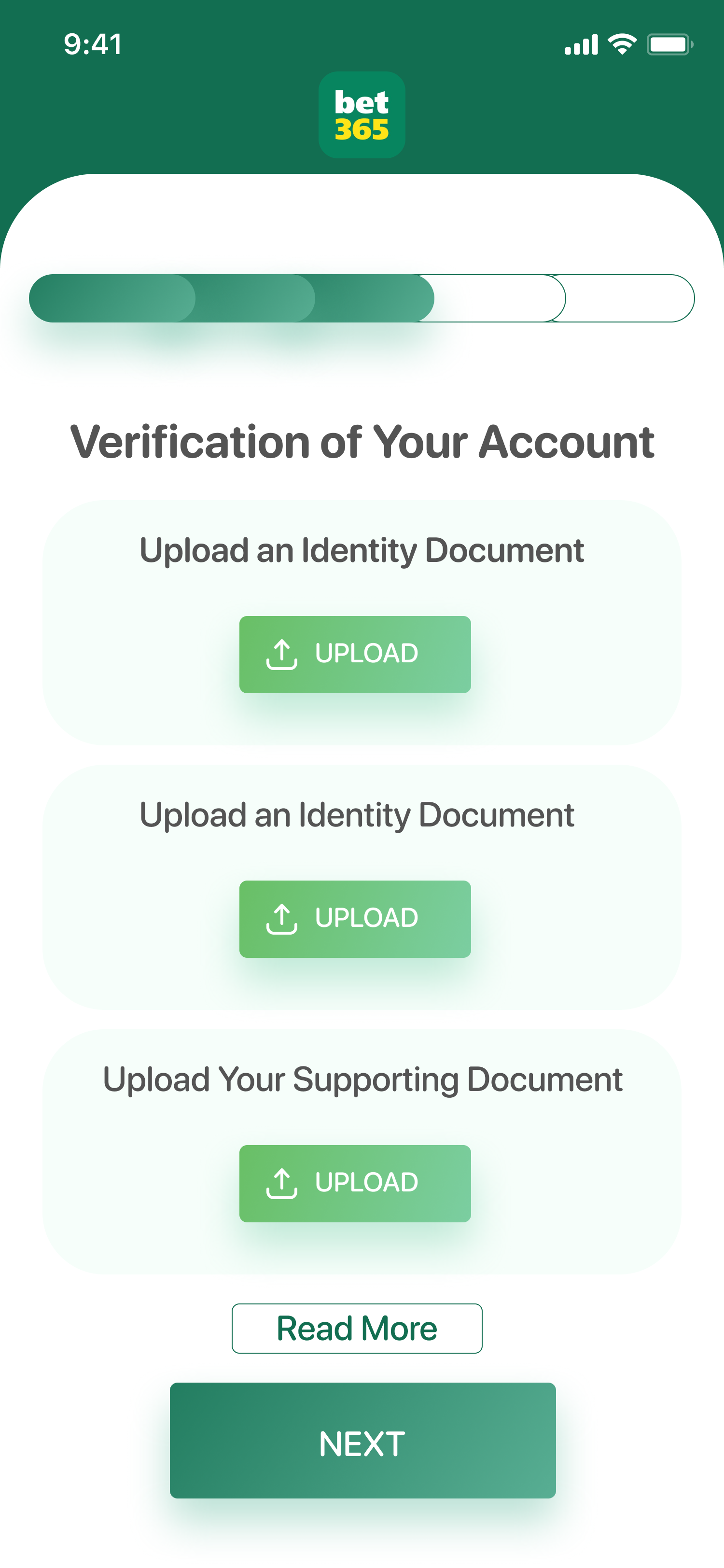 Verification of Your Account