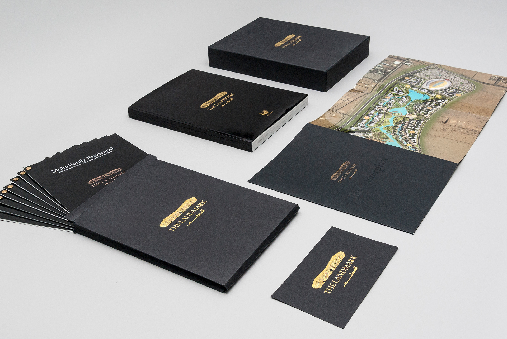 Justbestdesign - The Landmark - Brand Identity, Marketing Brochure