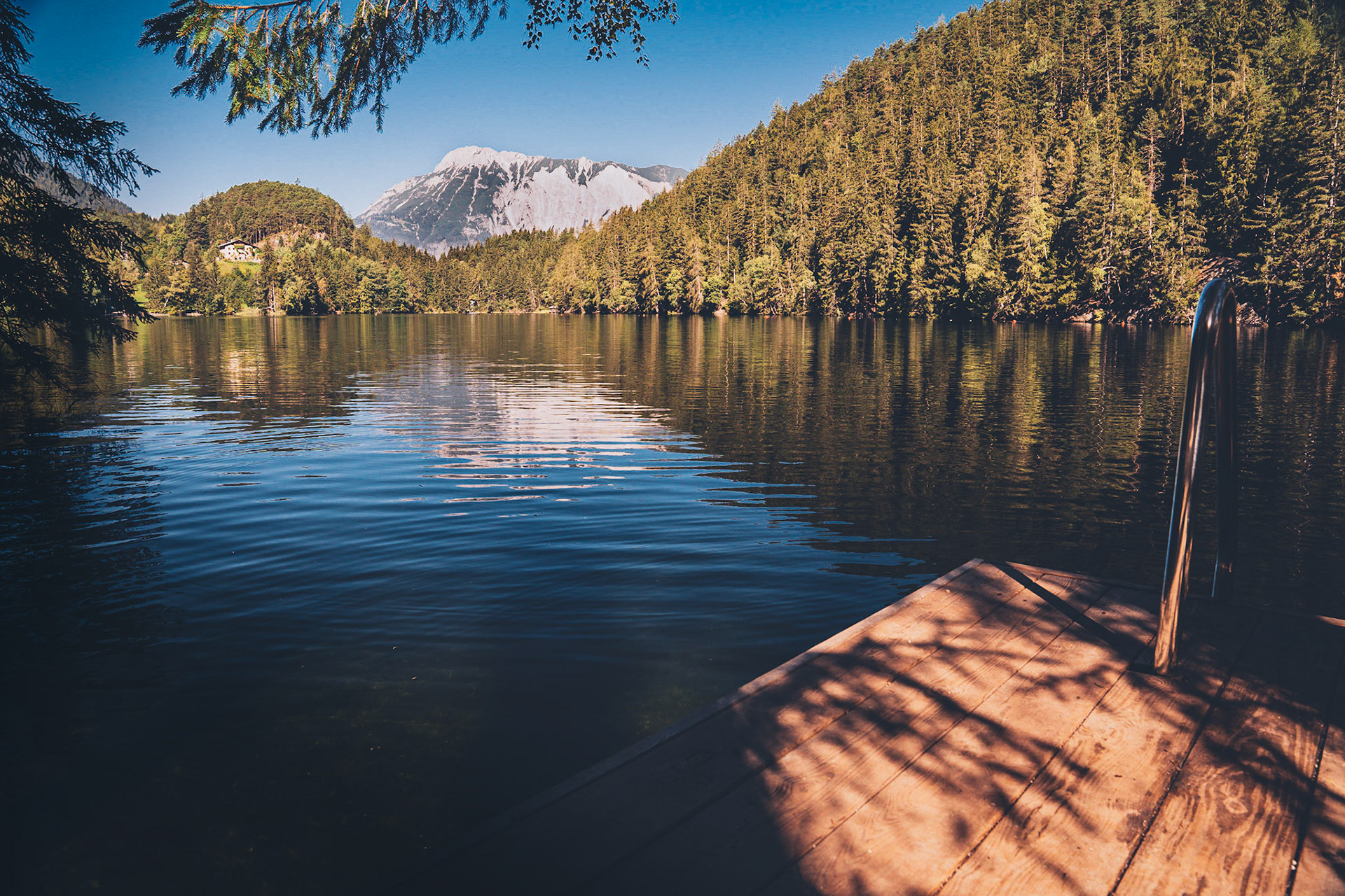 Morning light on the Piburger See