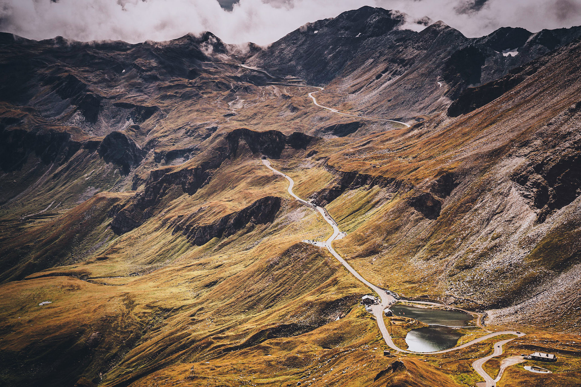 High Alpine Road, Grossglockner in between Kärnten and Salzburg