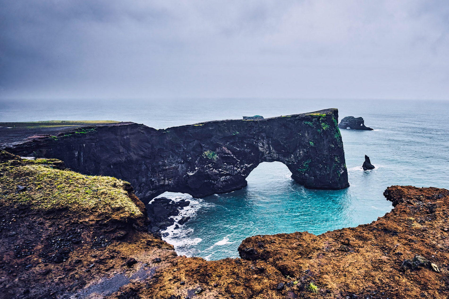 Dyrholaey's arch, near Vik