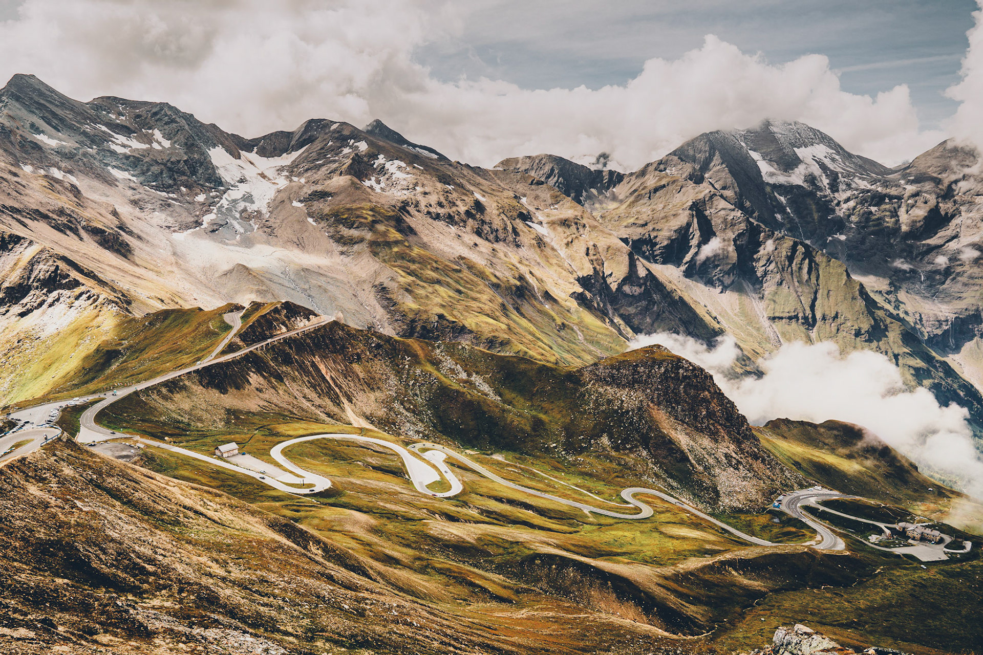 High Alpine Road, Grossglockner in between Kärnten and Salzburg
