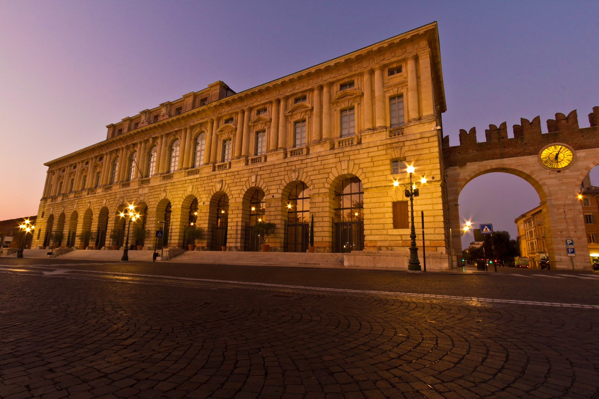 Verona at sunrise