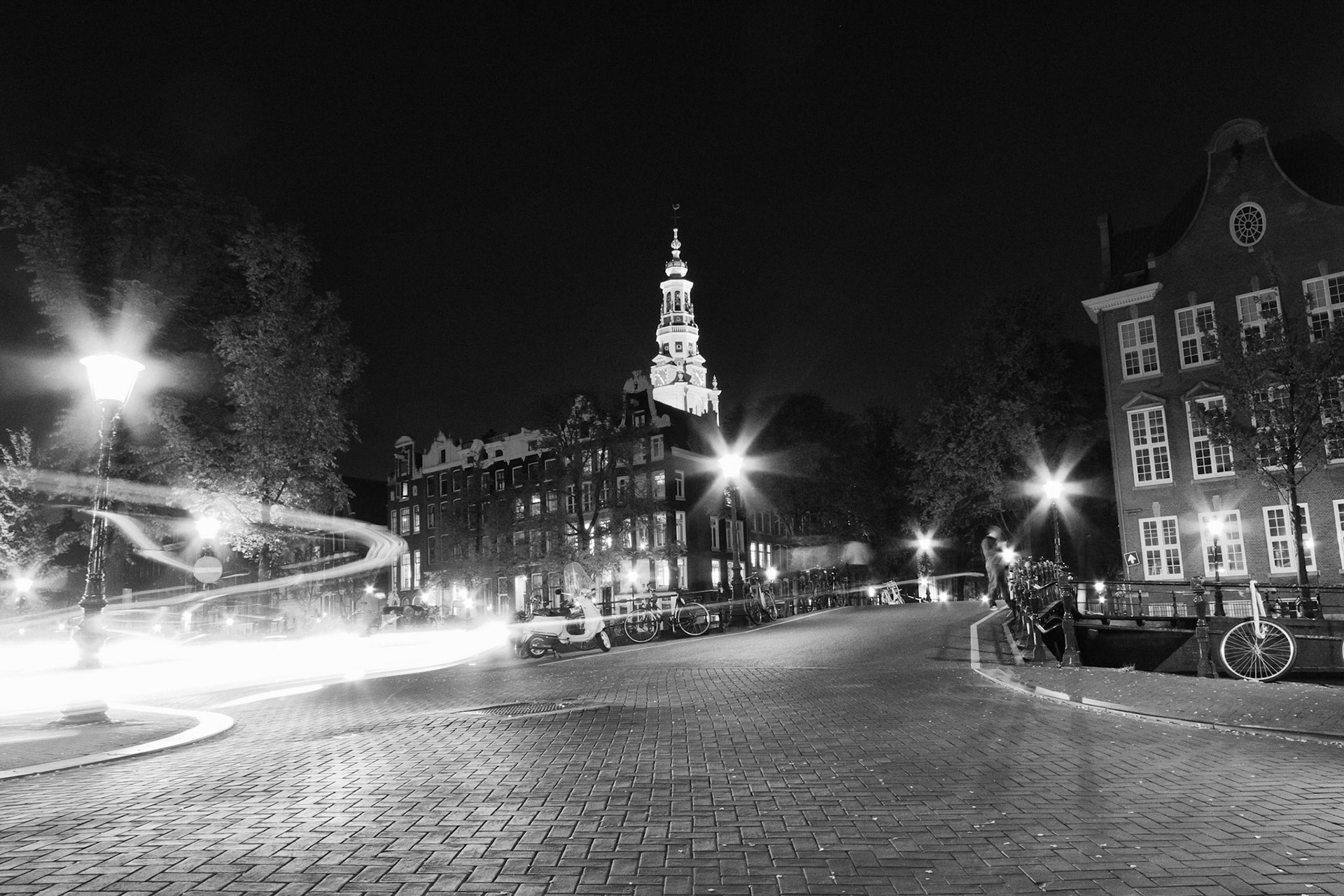 Amsterdam at night