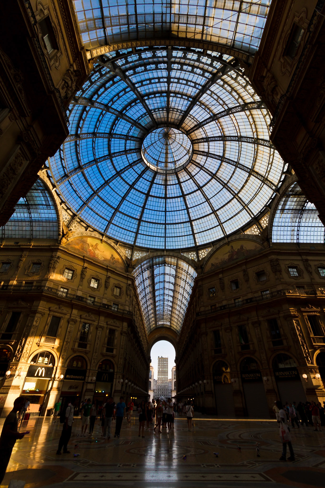 The Galleria Vittorio Emanuele II