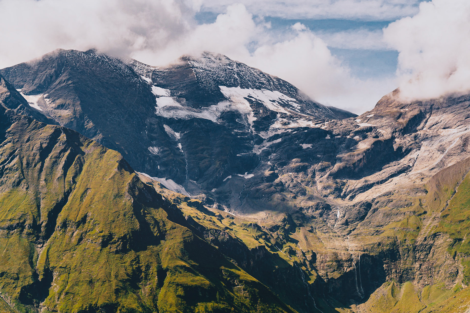 High Alpine Road, Grossglockner in between Kärnten and Salzburg