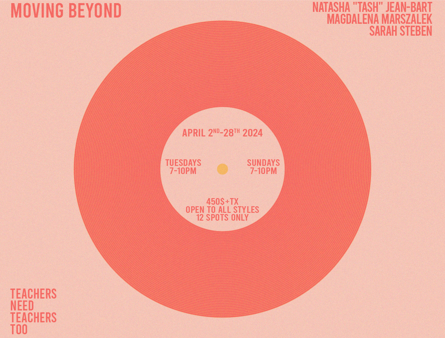 Moving Beyond Intensive Dance Program