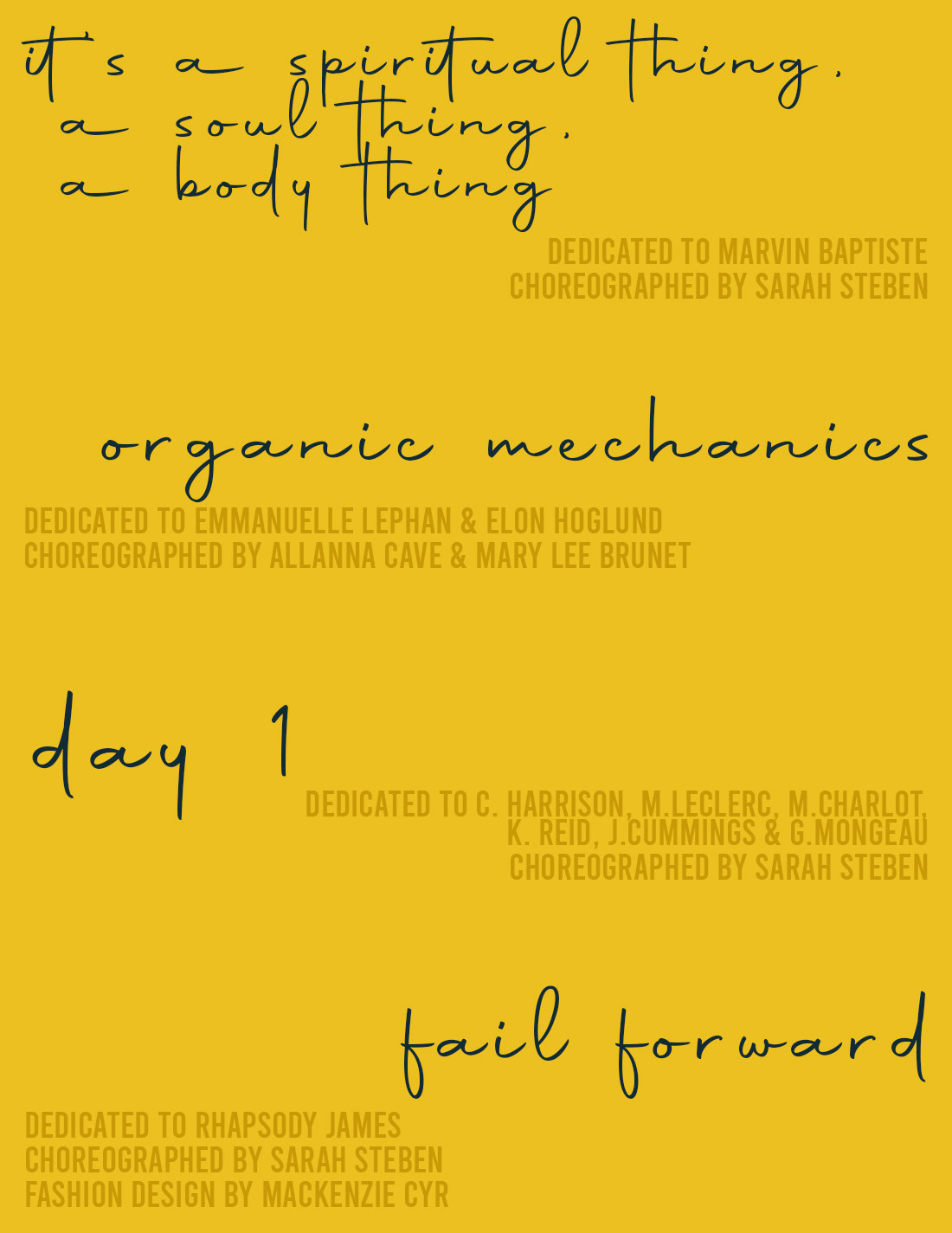 Moving Beyond 2024 'UNLOCKED' show program