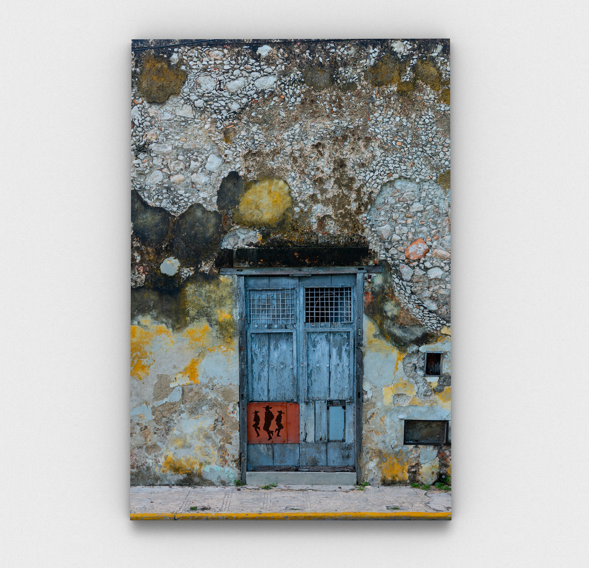 "Los tres charros". Open Edition, canvas print.