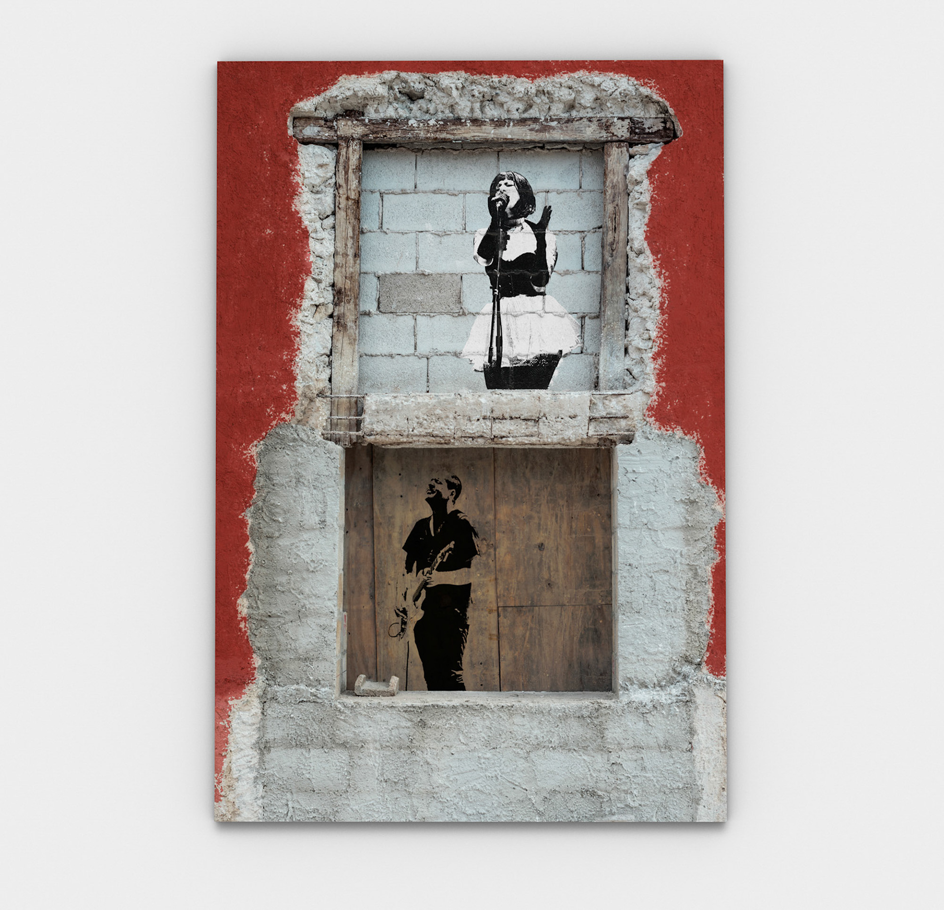 "Rockers". Open Edition, canvas print.