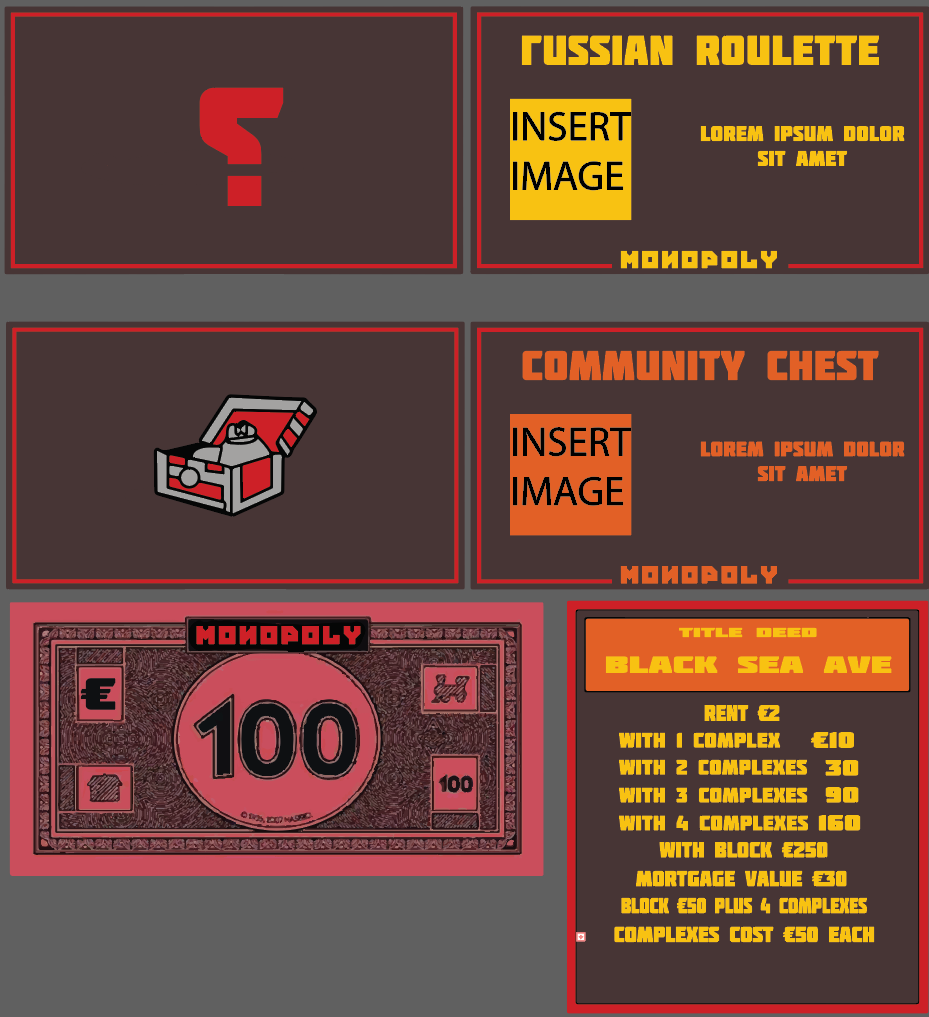 Monopoly Board Extras