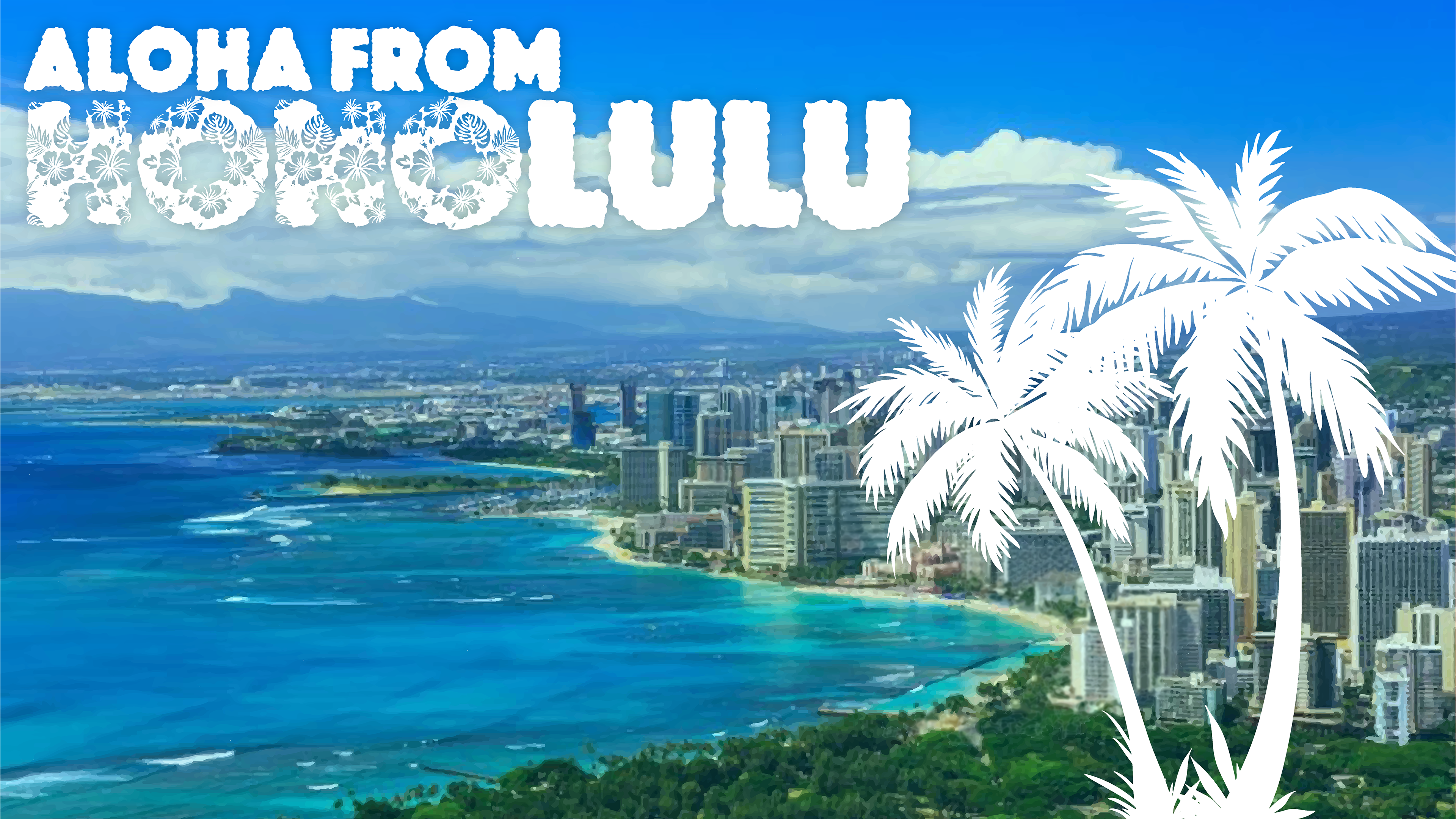 Hawaii Concept Postcard