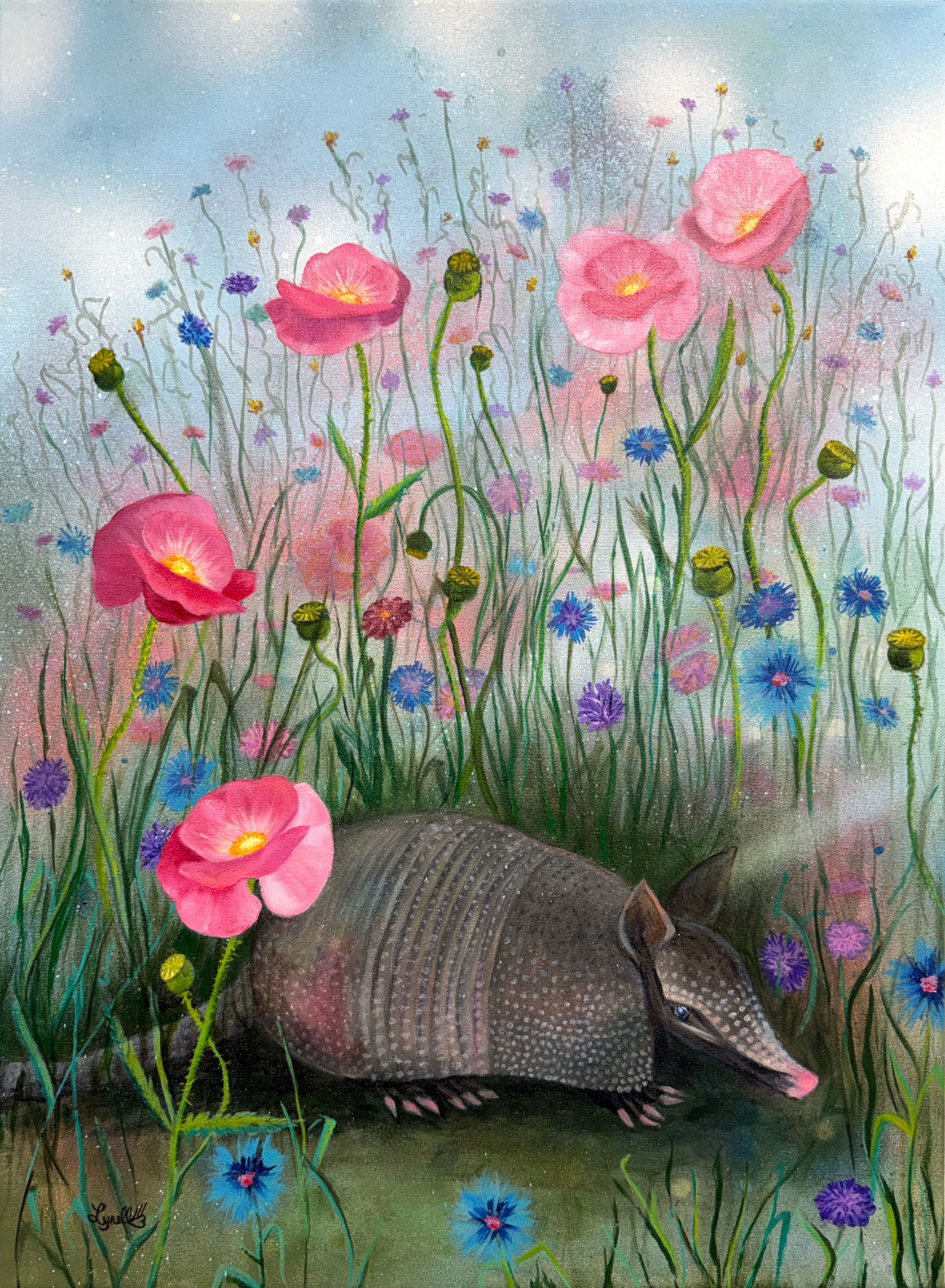 Poseydillo 18x24 Multi-Media Oil $432