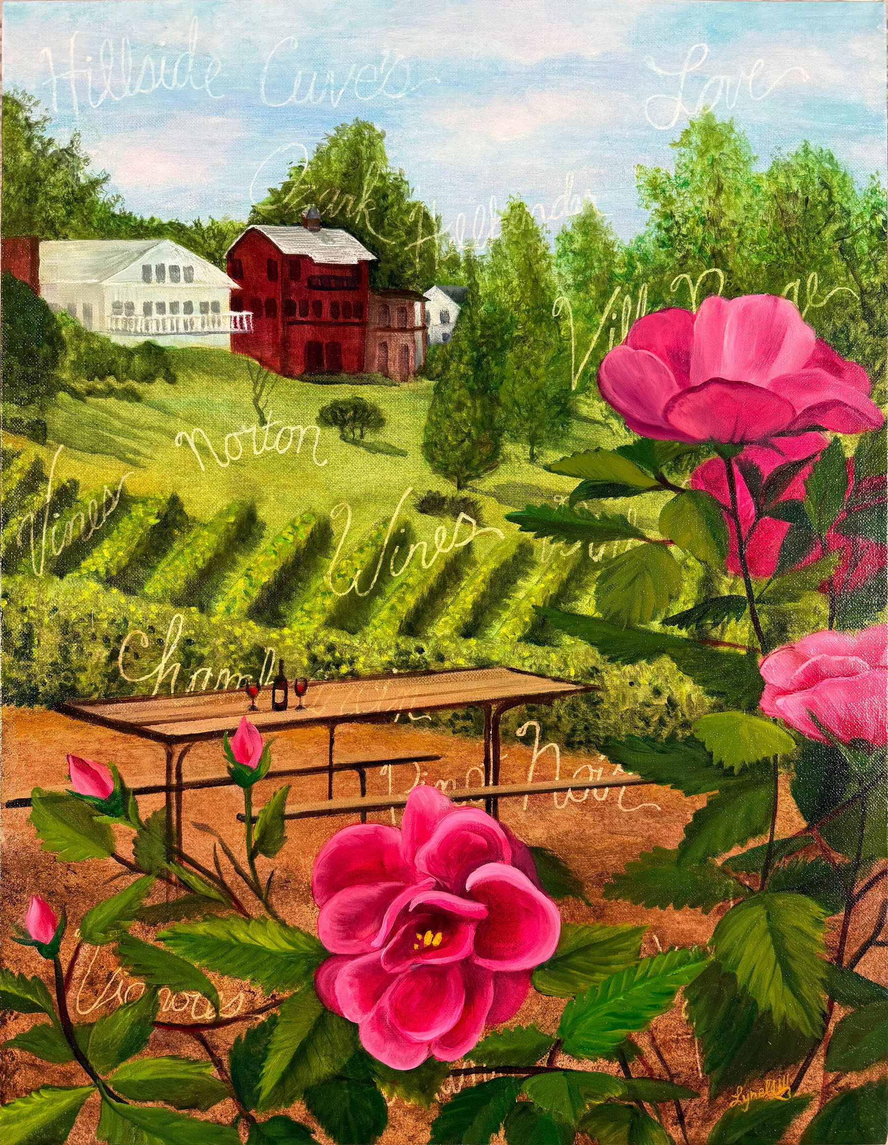 18x24 Hermann Hillside $216