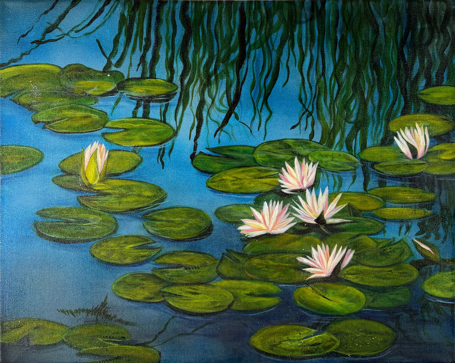 Water Lily 3 16x20 $320