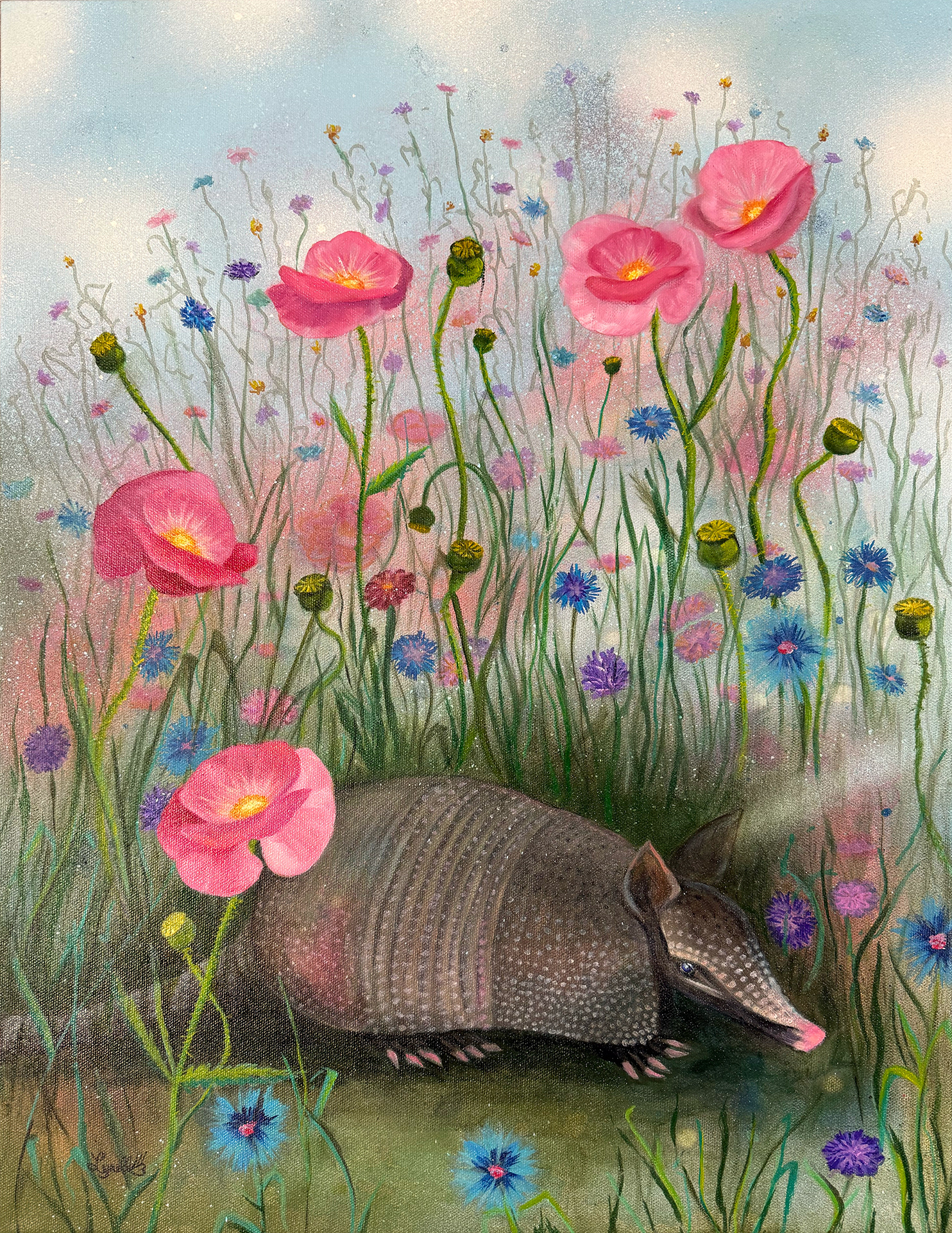 Poseydillo 9x12 prints available