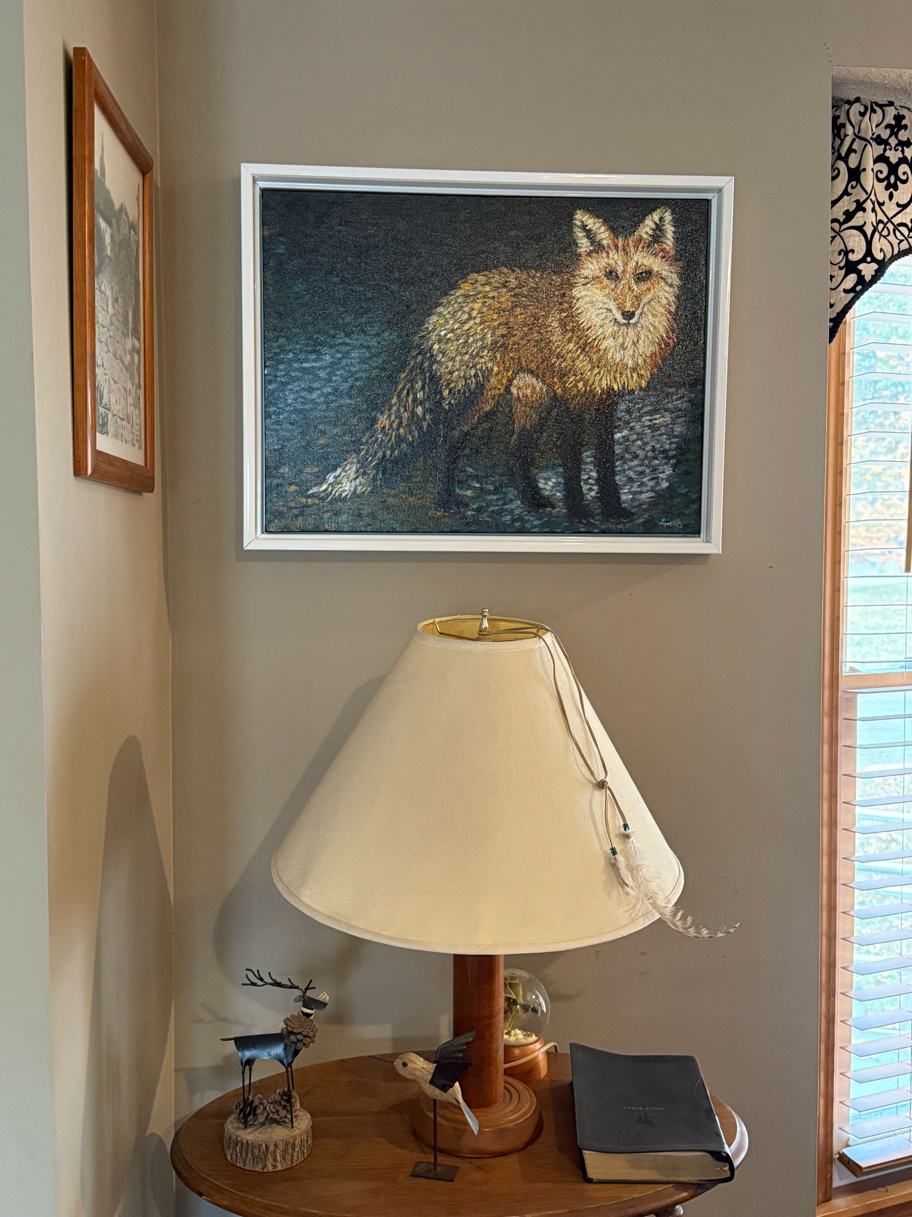 SOLD-Giant Fox at new Home