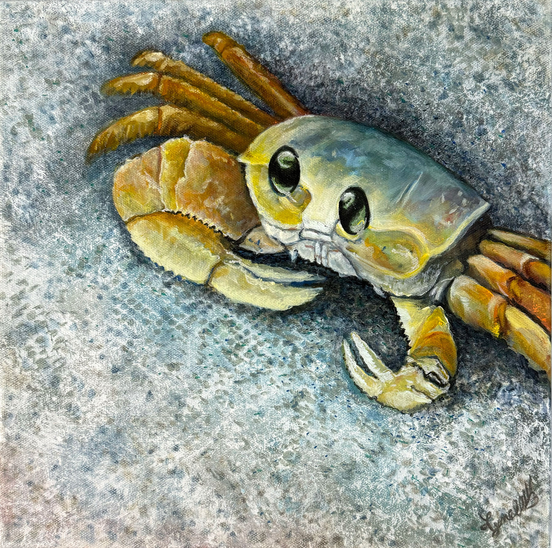 Tiny Ghost - 12x12 $144 on Gallery Canvas