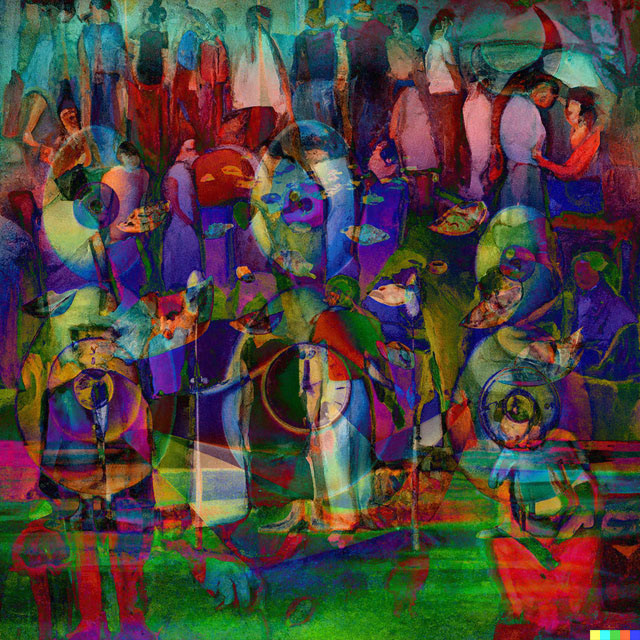 DALL-E Results with Photoshop Compositing